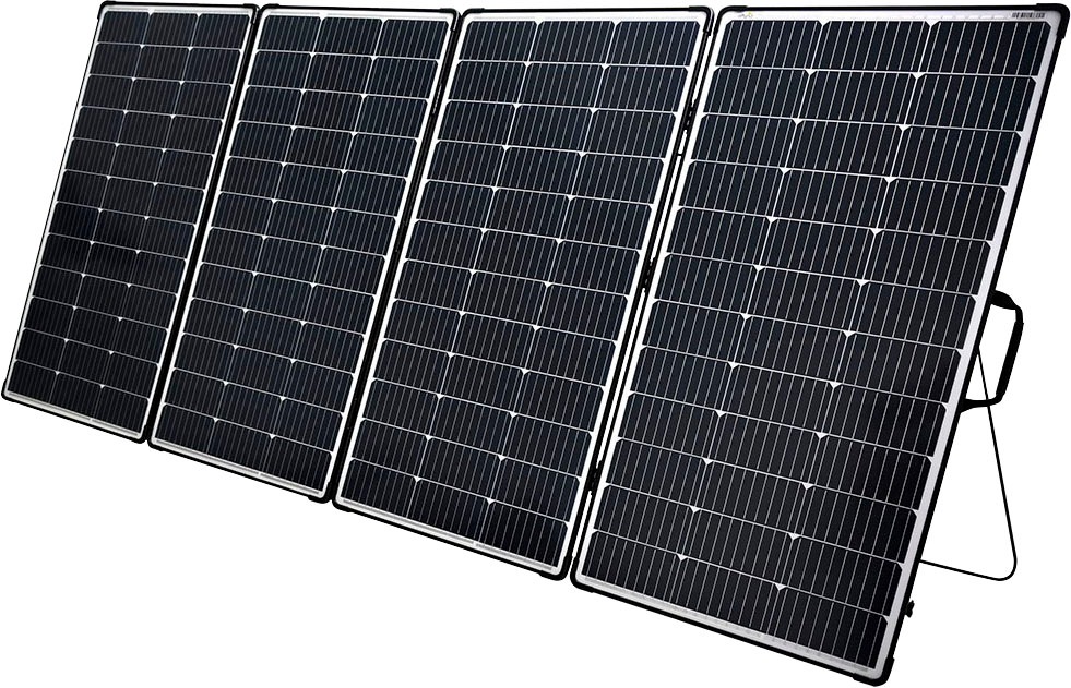 offgridtec Solarmodul »FSP-Max 440W 40V faltbares Solarmodul Solarkoffer«, gefertigt aus hochwertigem Polymerverbundstoff