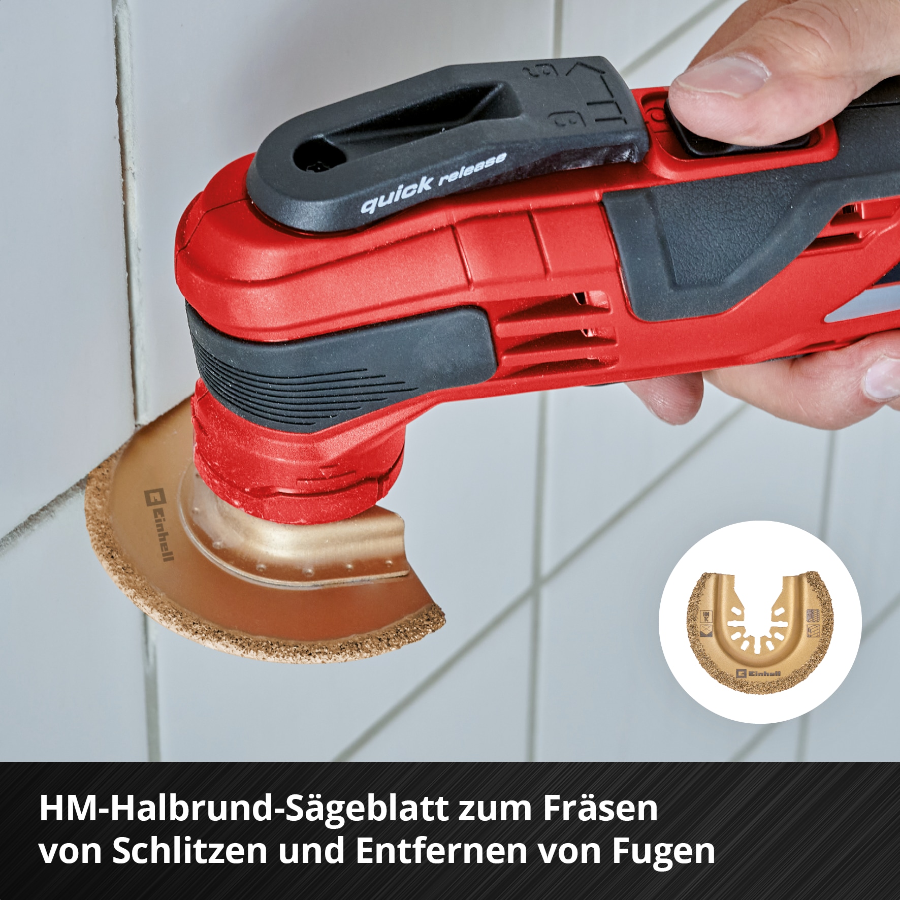 Einhell Tauchsägeblatt, (6 St.), 6-tlg. Multitool-Set