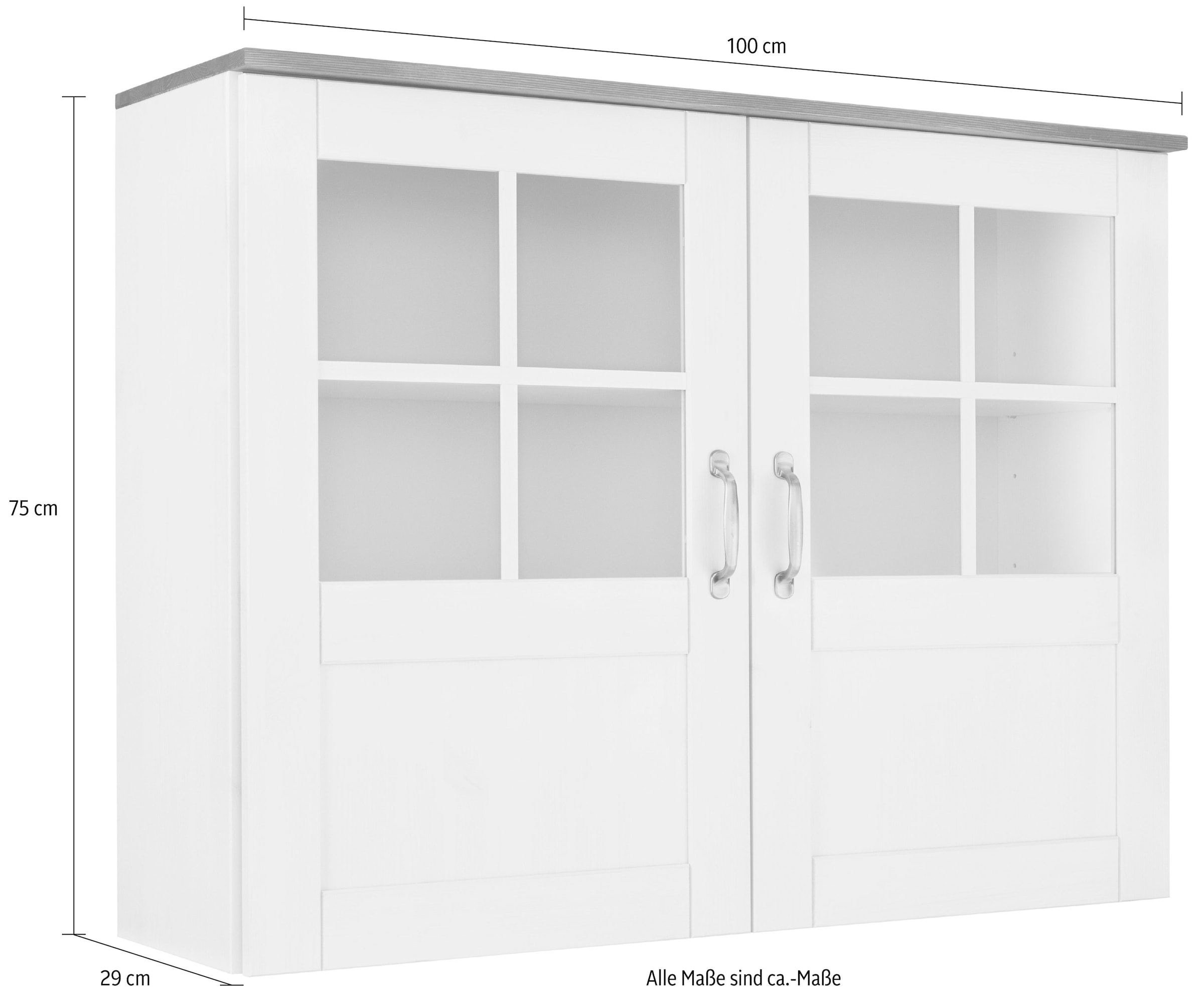 Home affaire Hängeschrank »Alby«, Breite 100 cm, 2 Türen