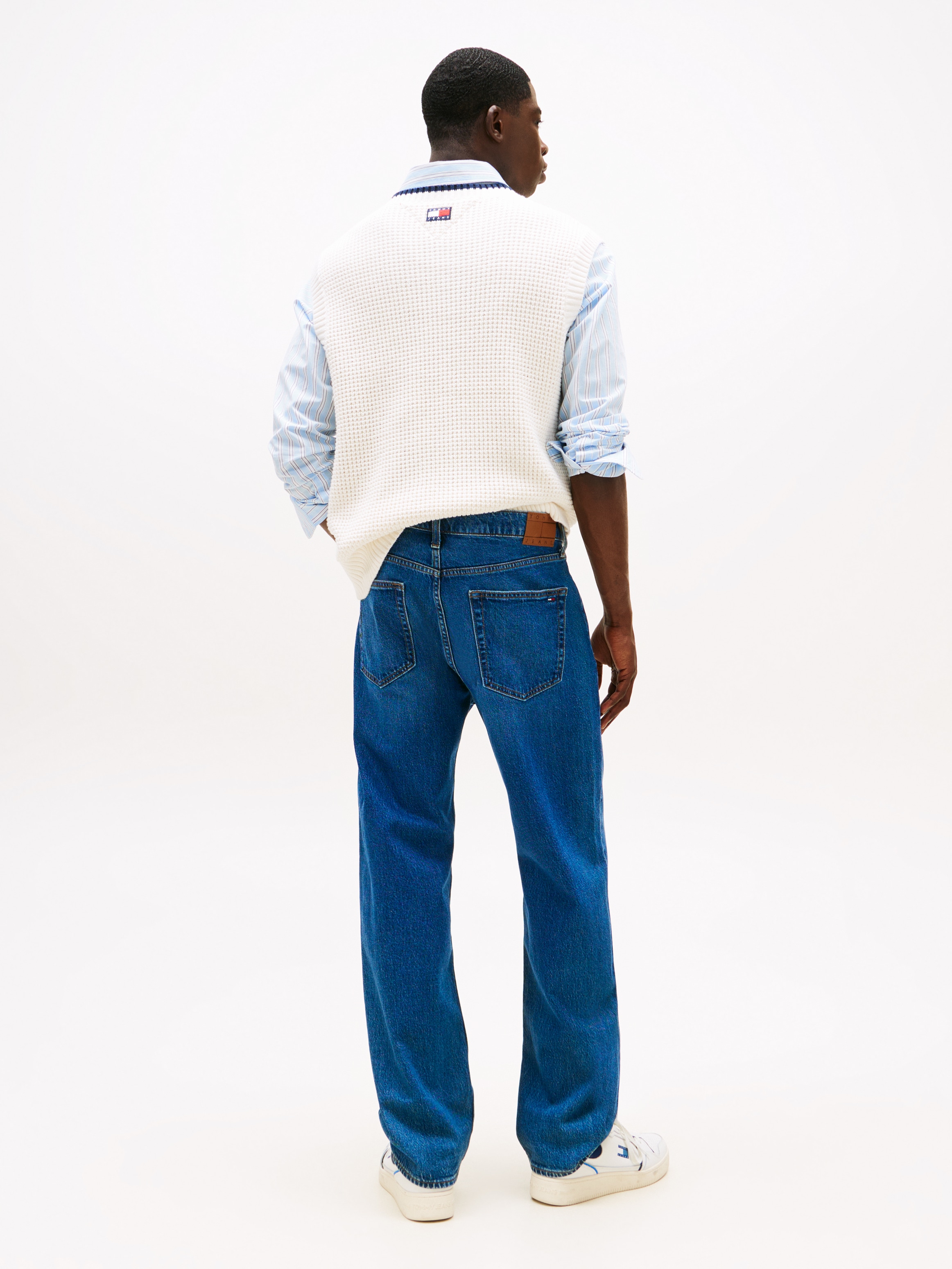 Tommy Jeans Regular-fit-Jeans »Otis Regular Straight«, Mit Gürtelschlaufen
