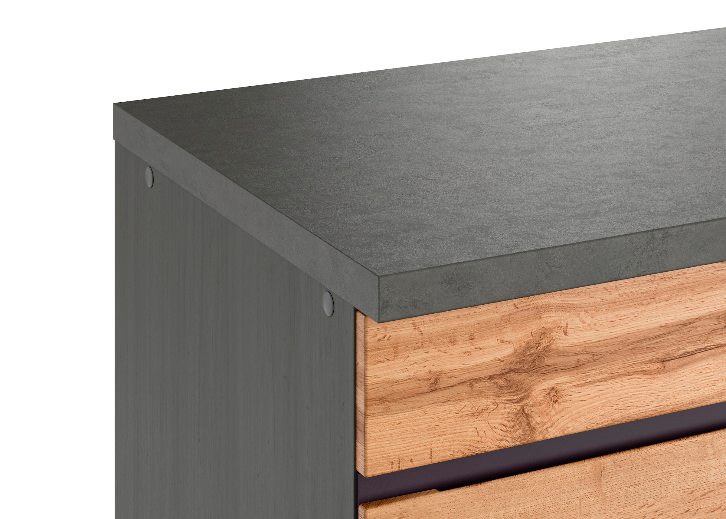 KOCHSTATION Küchenzeile »KS-Riesa« Stellbreite 330 cm, ohne E-Geräte