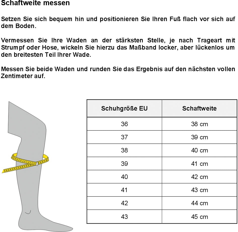 Rieker Winterstiefel, mit Zierkette am Schaft