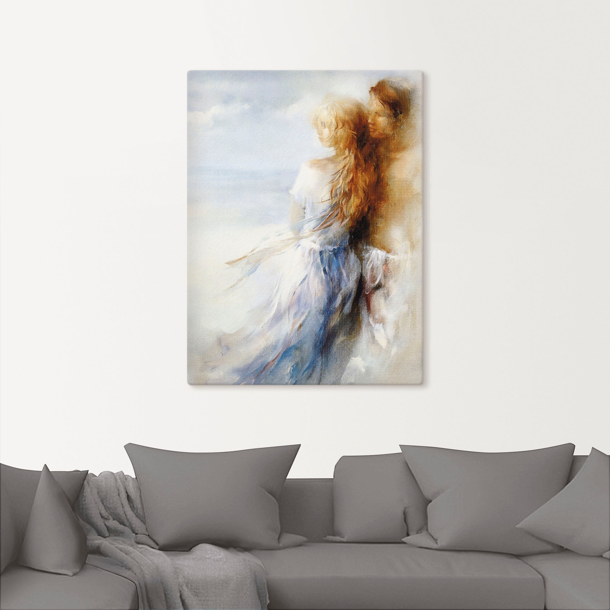 Artland Wandbild »Zusammen« Paar 1 Stk. tlg. als Leinwandbild, Poster in ve günstig online kaufen