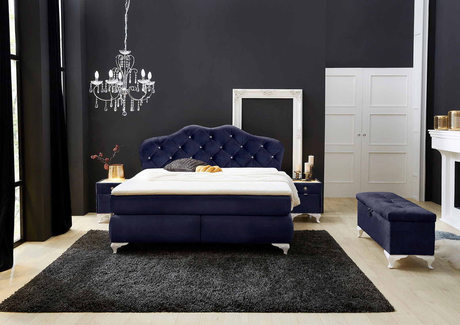 3. Bild von Jockenhöfer Gruppe Boxspringbett, mit Kaltschaum-Topper