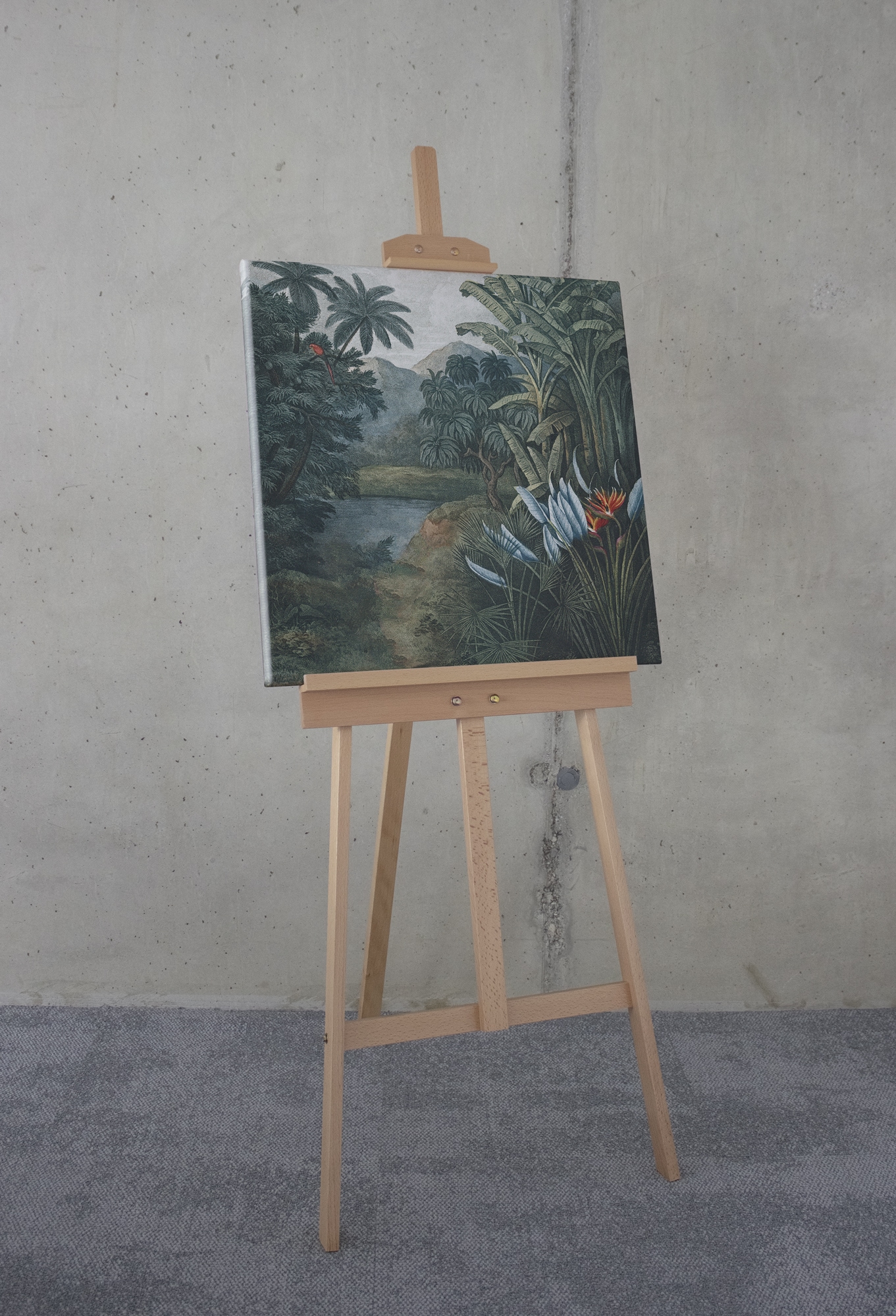 Komar Leinwandbild »Exotic Empire - Größe 60 x 60 cm«, Natur, (1 St.), Keilrahmenbild mi Echtholzrahmen