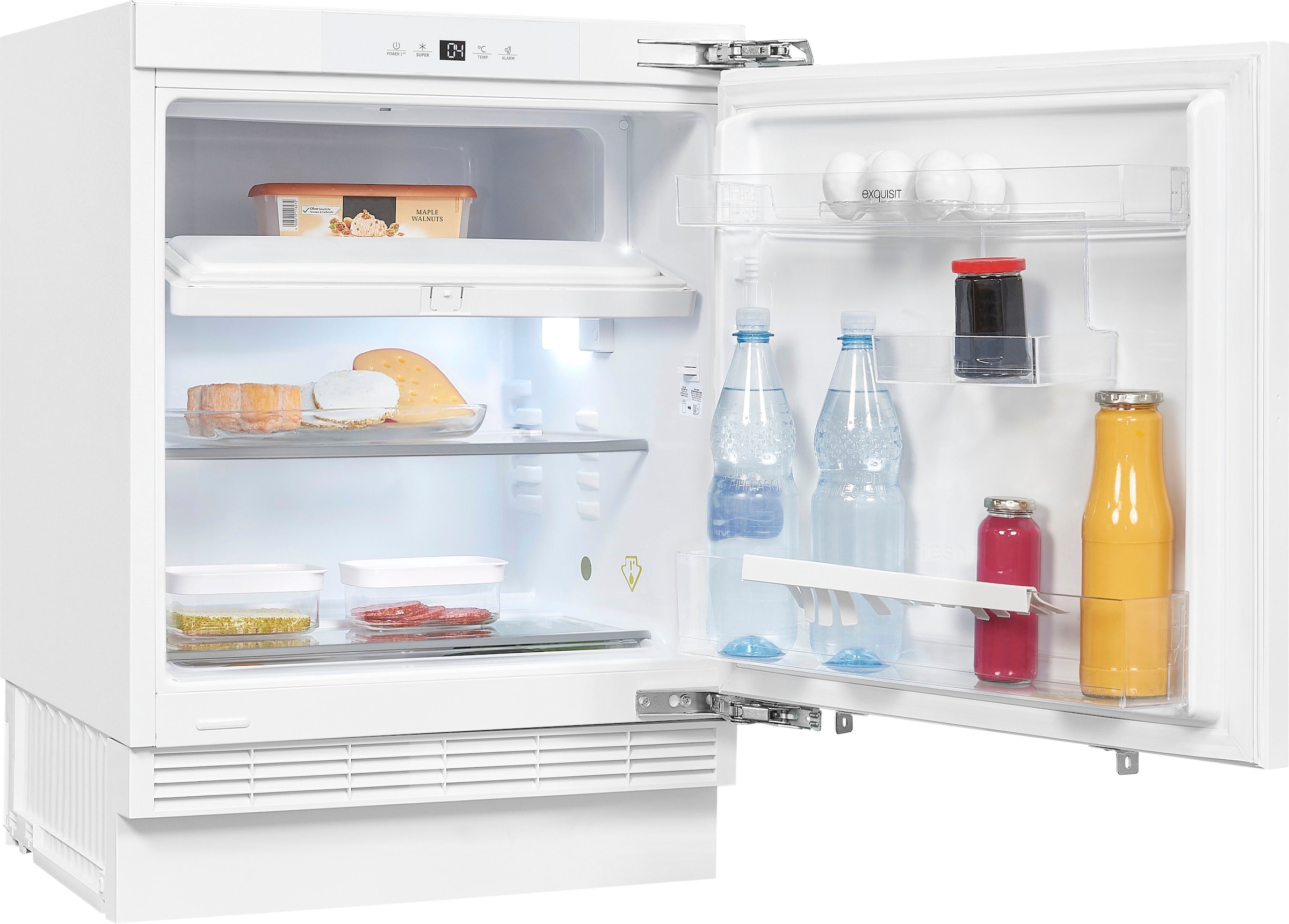 exquisit Einbaukühlschrank »UKS130-4-FE-010D«, UKS130-4-FE-010D, 81,8 cm  hoch, 59,5 cm breit online bei | Kühlschränke