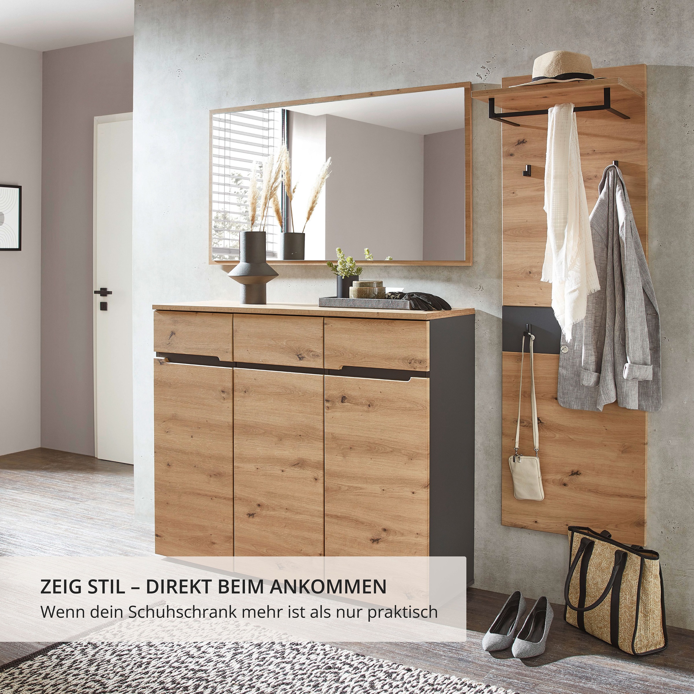 Innostyle Schuhschrank »MEMPHIS, TOPSELLER!«, (Schuhschrank, Schuhregal)