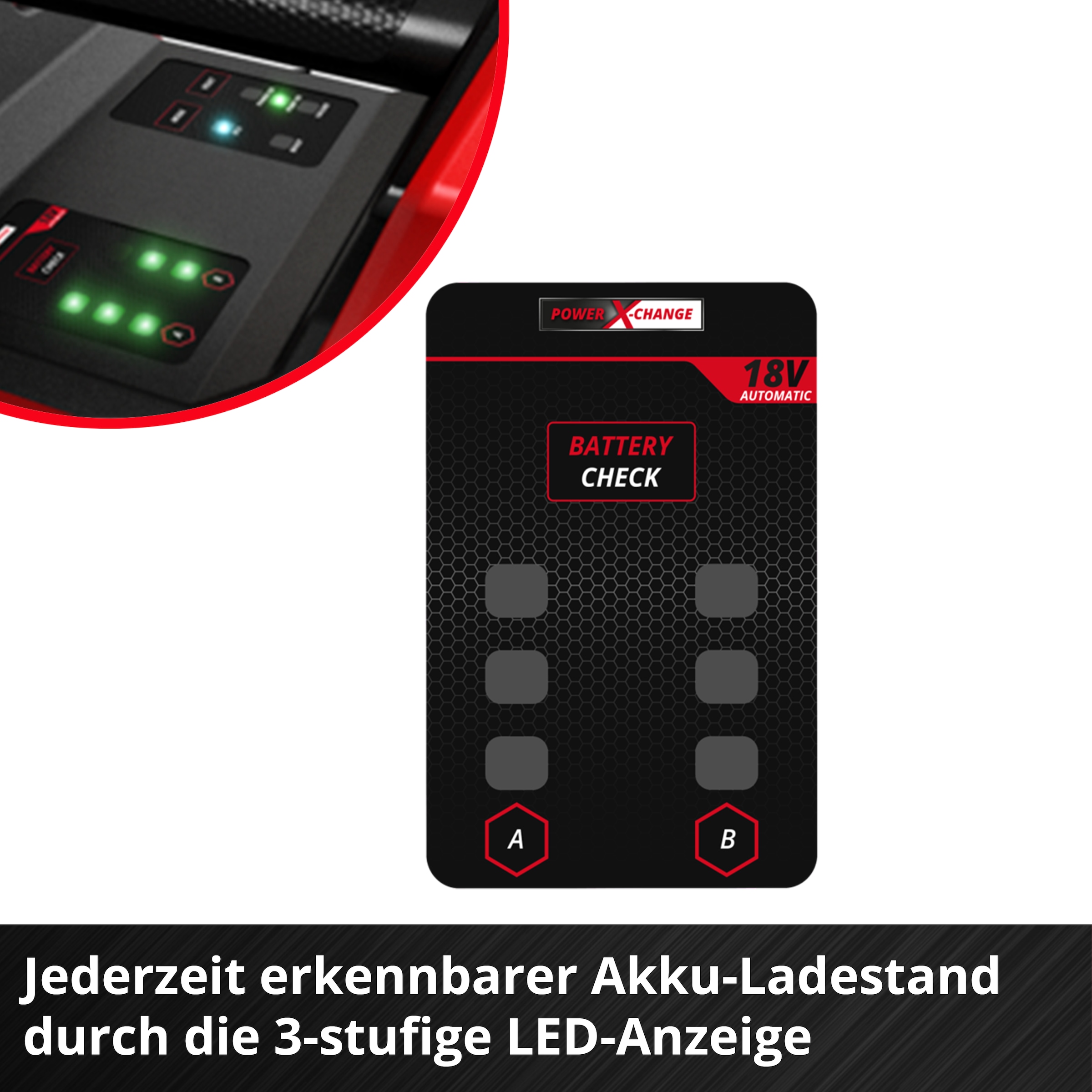 Einhell Akku-Gartenpumpe »»AQUINNA 18/30 F LED AUTOMATIC««, ohne Akku, ohne Ladegerät