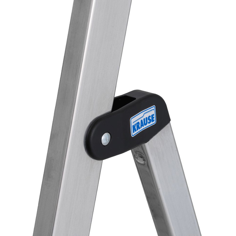KRAUSE Stehleiter »Safety«, Aluminium, 1x4 Stufen, Arbeitshöhe ca. 285 cm