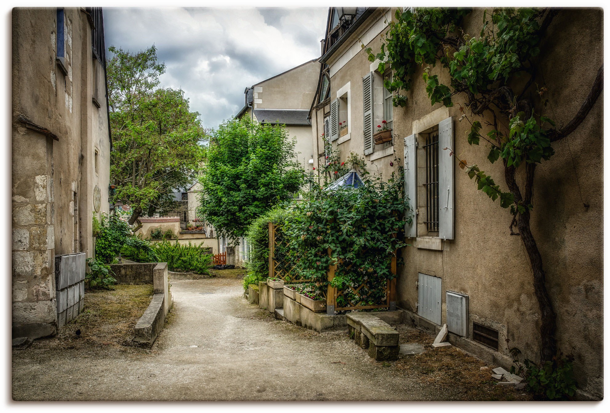 Artland Wandbild »Dorf in der Bretagne - Frankreich«, Frankreich, (1 St.), günstig online kaufen