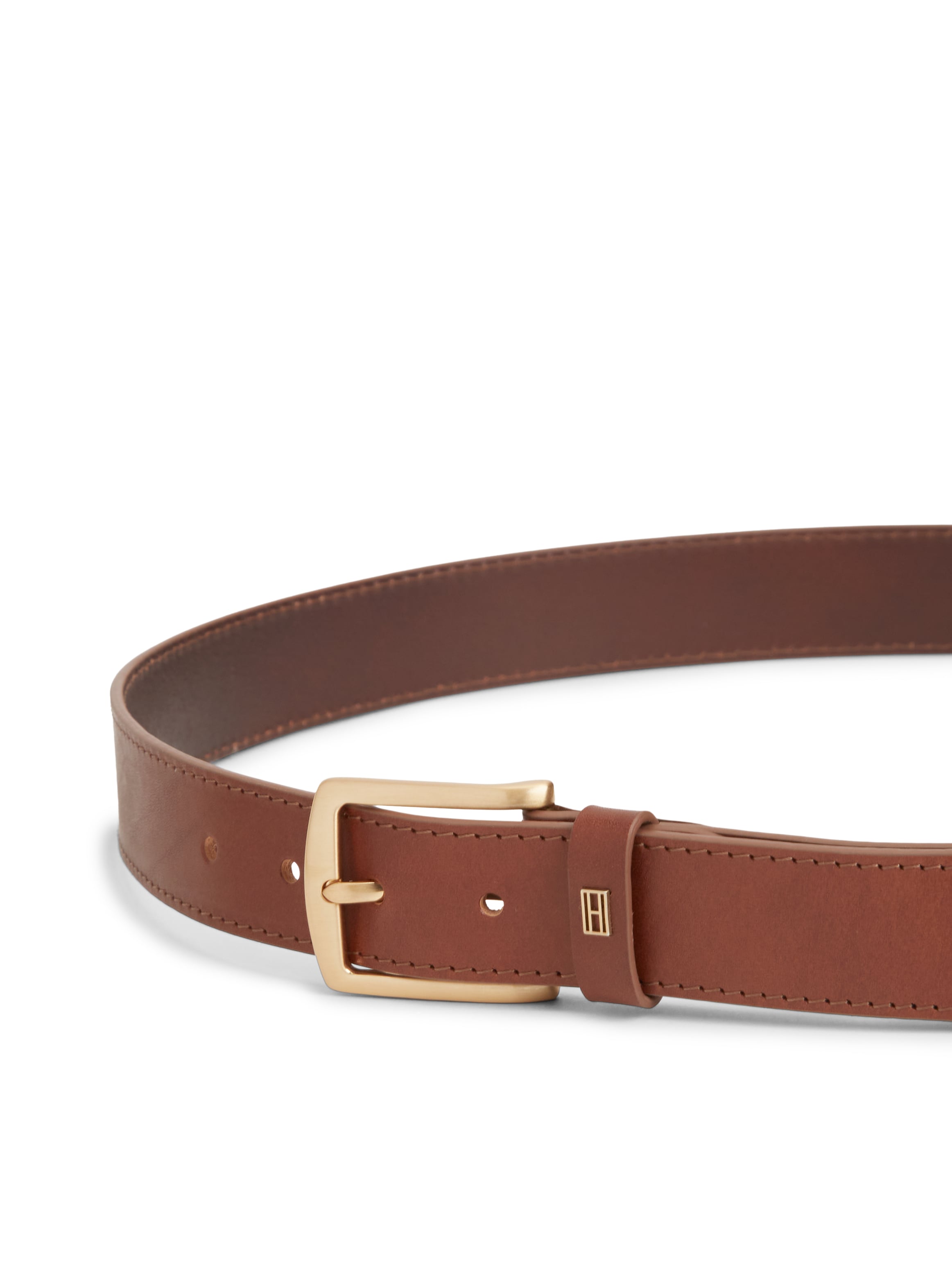 Tommy Hilfiger Ledergürtel »DENTON ELEVATED 3.5 cm breit« mit glattem Finish