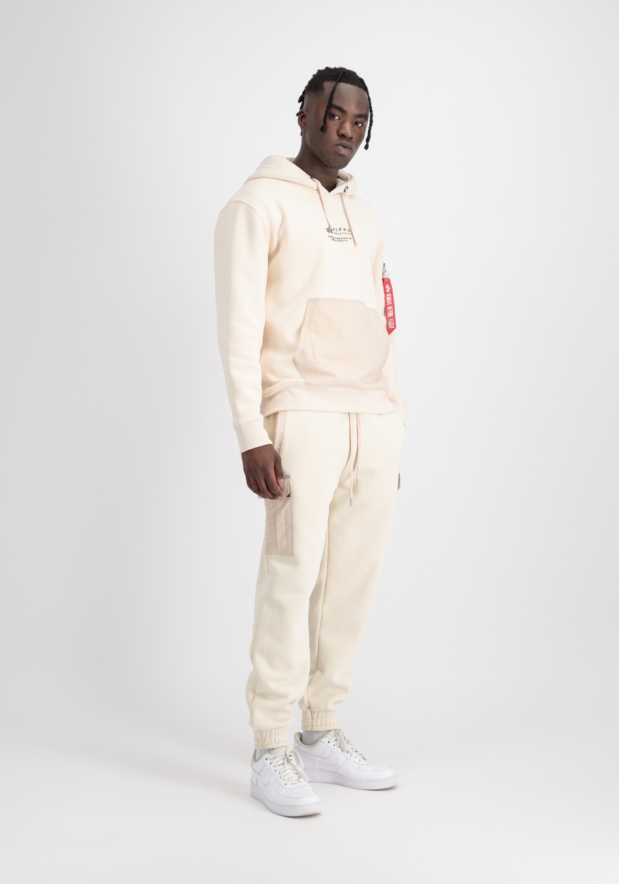 Alpha Industries Jogginghose »Alpha Industries Men - Jogger Sweat Nylon Cargo Jogger«
