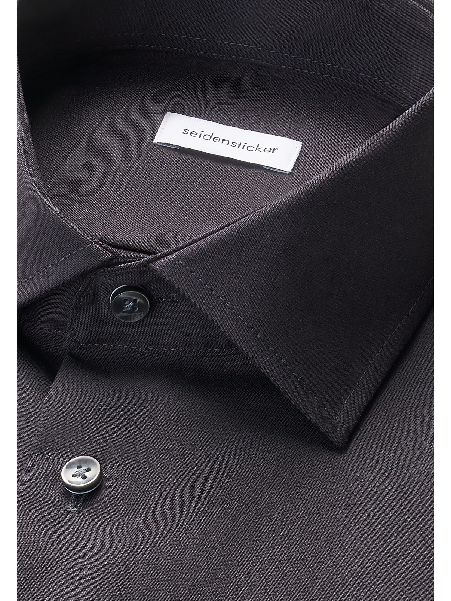 seidensticker Businesshemd »Schwarze Rose« Regular 1/2 Kentkragen Uni