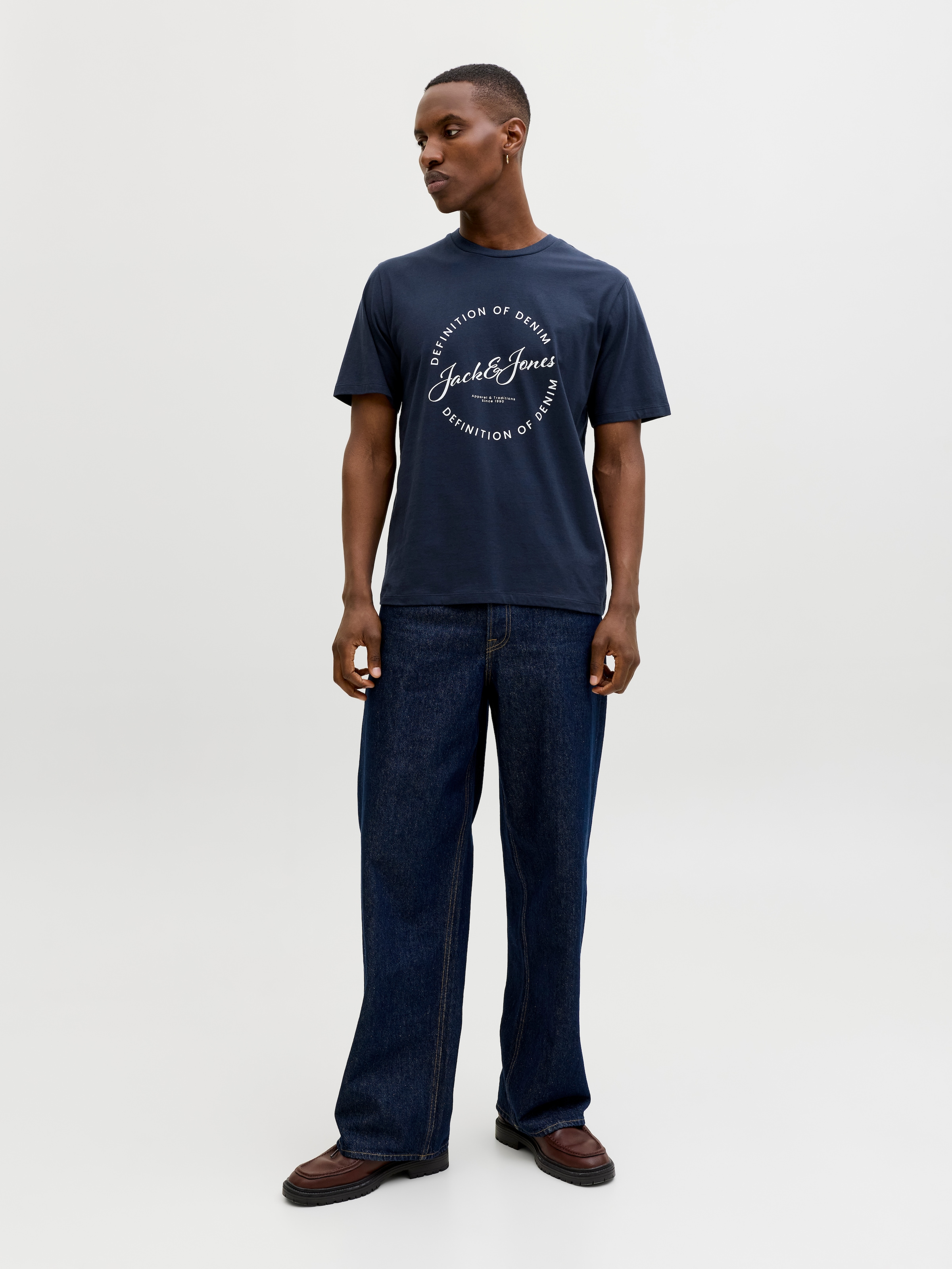 Jack & Jones T-Shirt »JJGRAYSON TEE SS CREW NECK« Baumwolle, regular fit