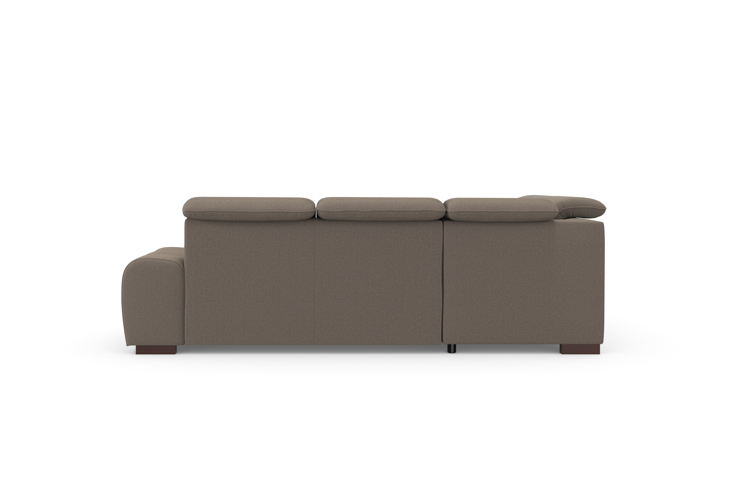 sit&more Ecksofa »Luxor L-Form«, wahlweise mit Bettfunktion, Stauraum und Kopfteilverstellung
