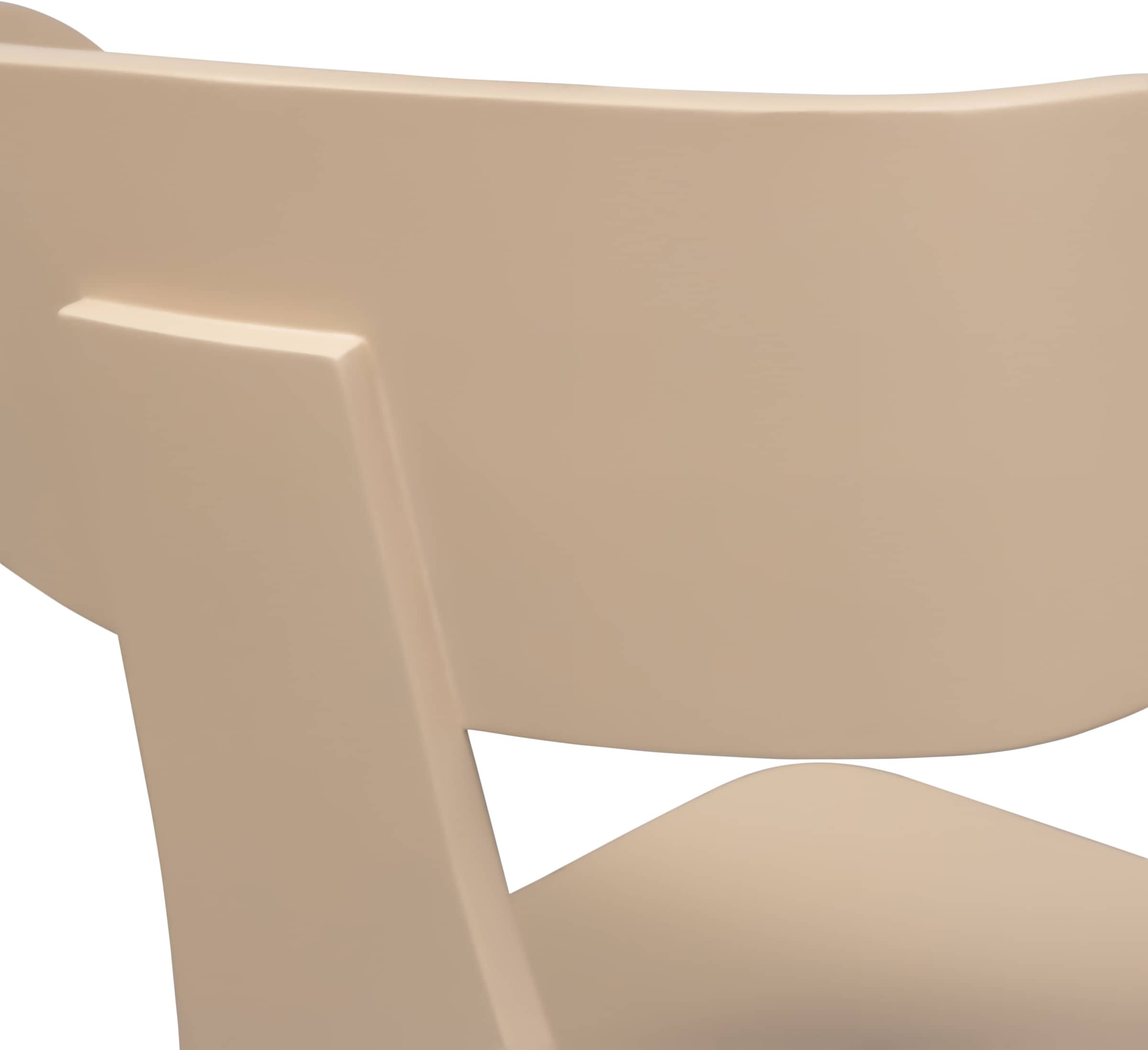 WOOOD Esszimmerstuhl »Form stapelbar und Eschenfurnier B 50 x T 52 x H 77,5 cm« (Set) 2 Stk.Tragkraft 120 kg, Sichtbare Maserung, schlanke Stahlgestell
