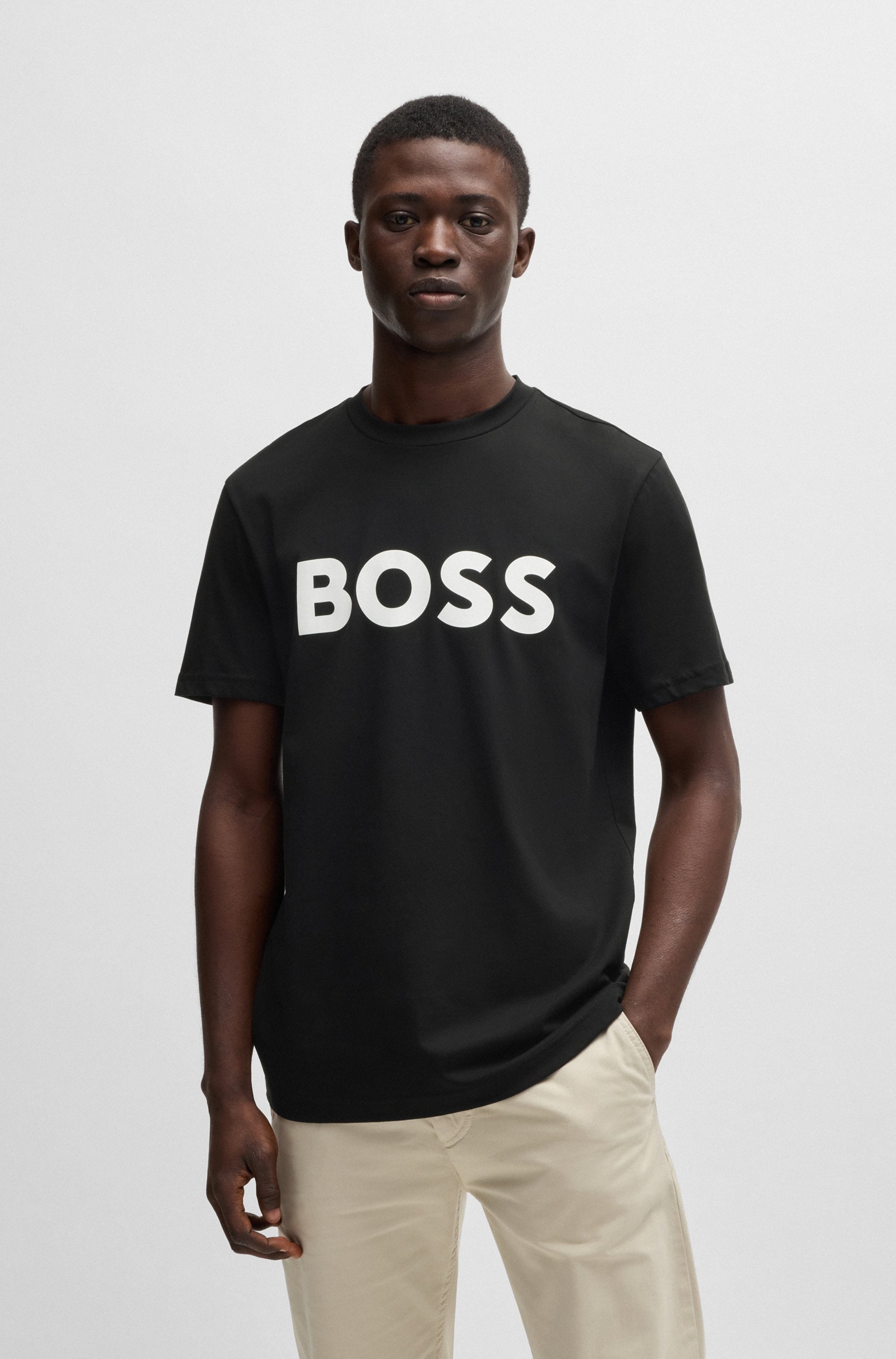 BOSS ORANGE T-Shirt »Thinking«, (1 tlg.), mit Logodruck