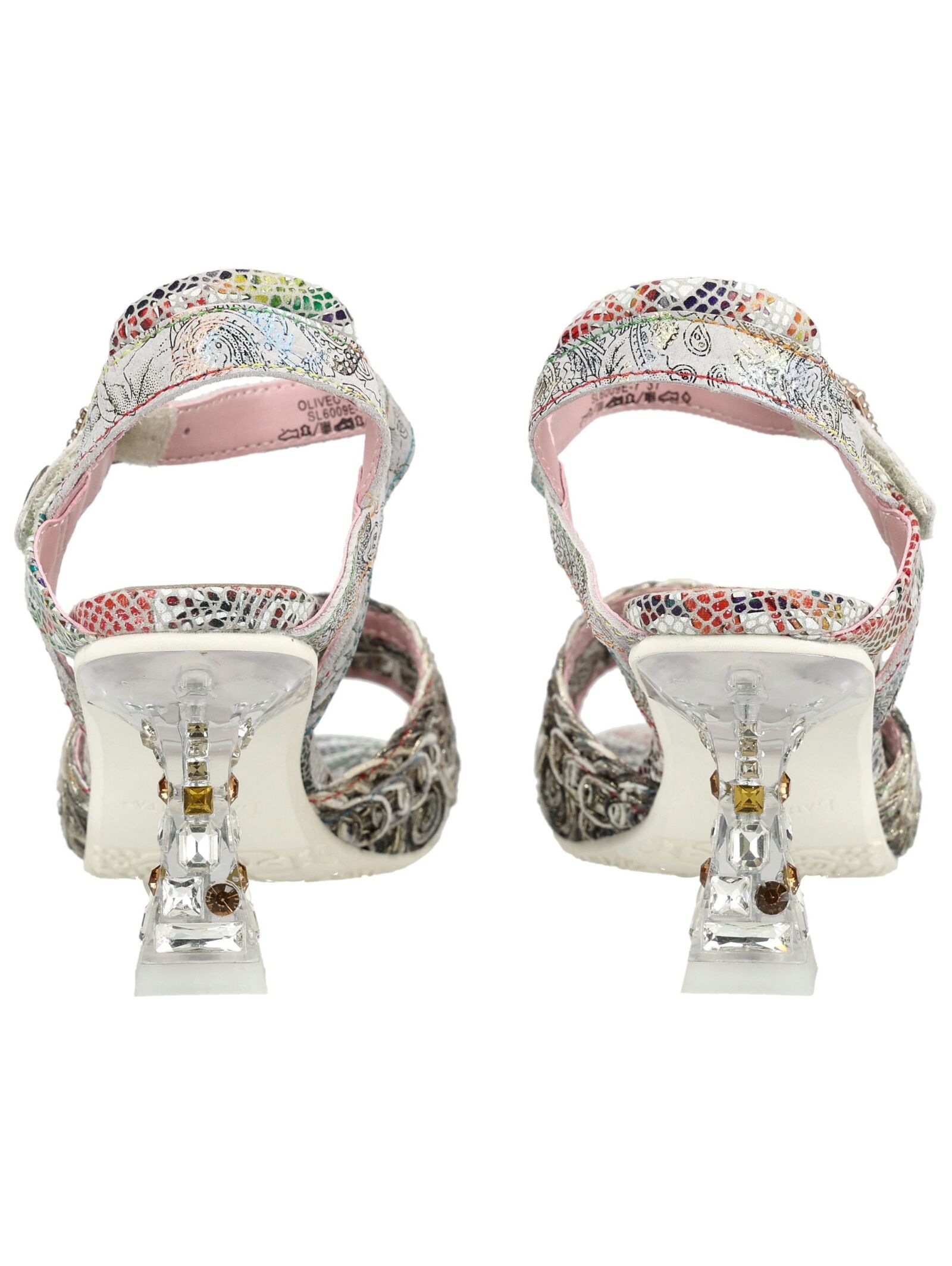 LAURA VITA High-Heel-Pumps »LAURA VITA Pumps Leder/Textil«