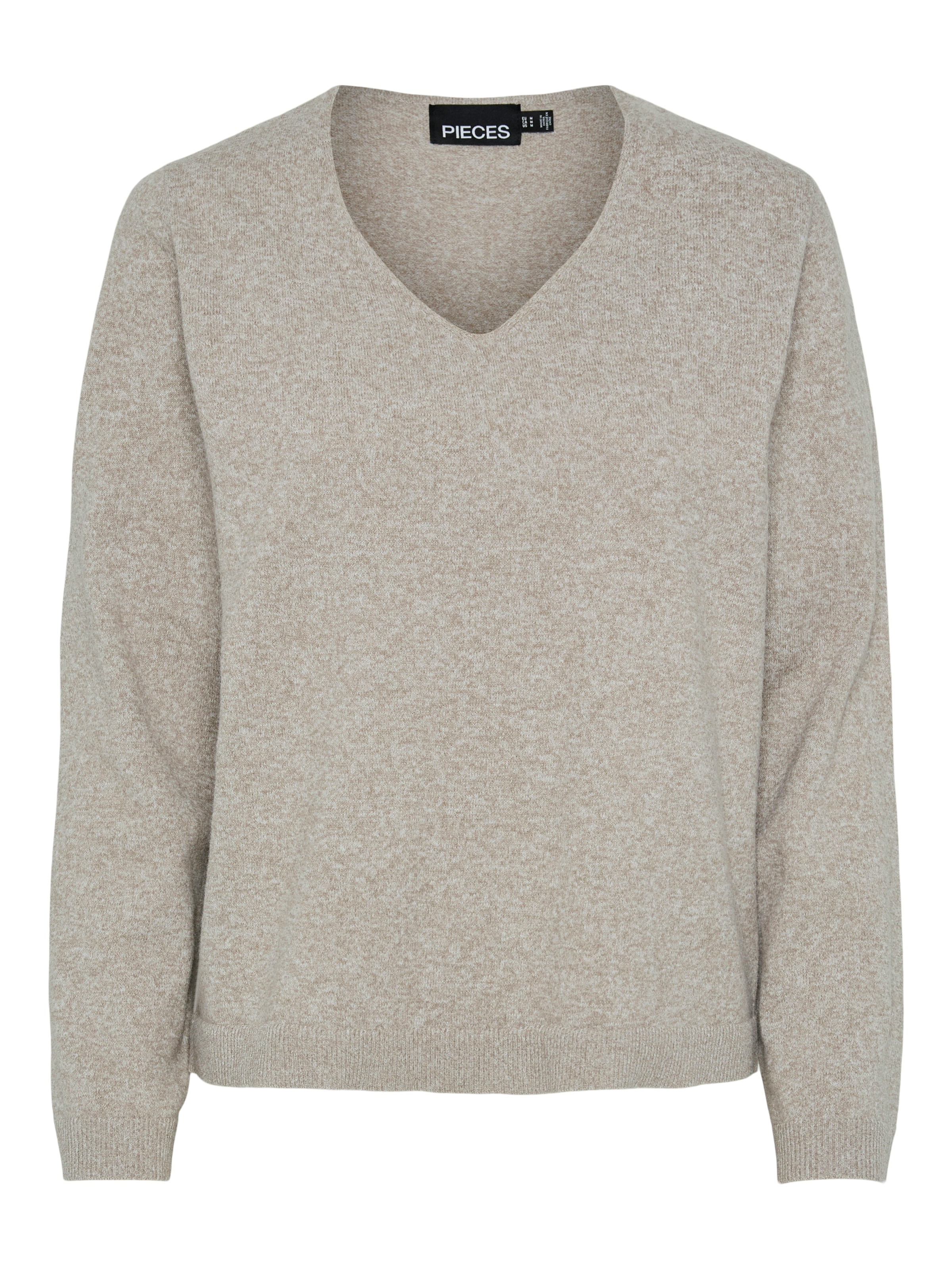 pieces V-Ausschnitt-Pullover »PCBREE LS V-NECK KNIT NOOS BC«