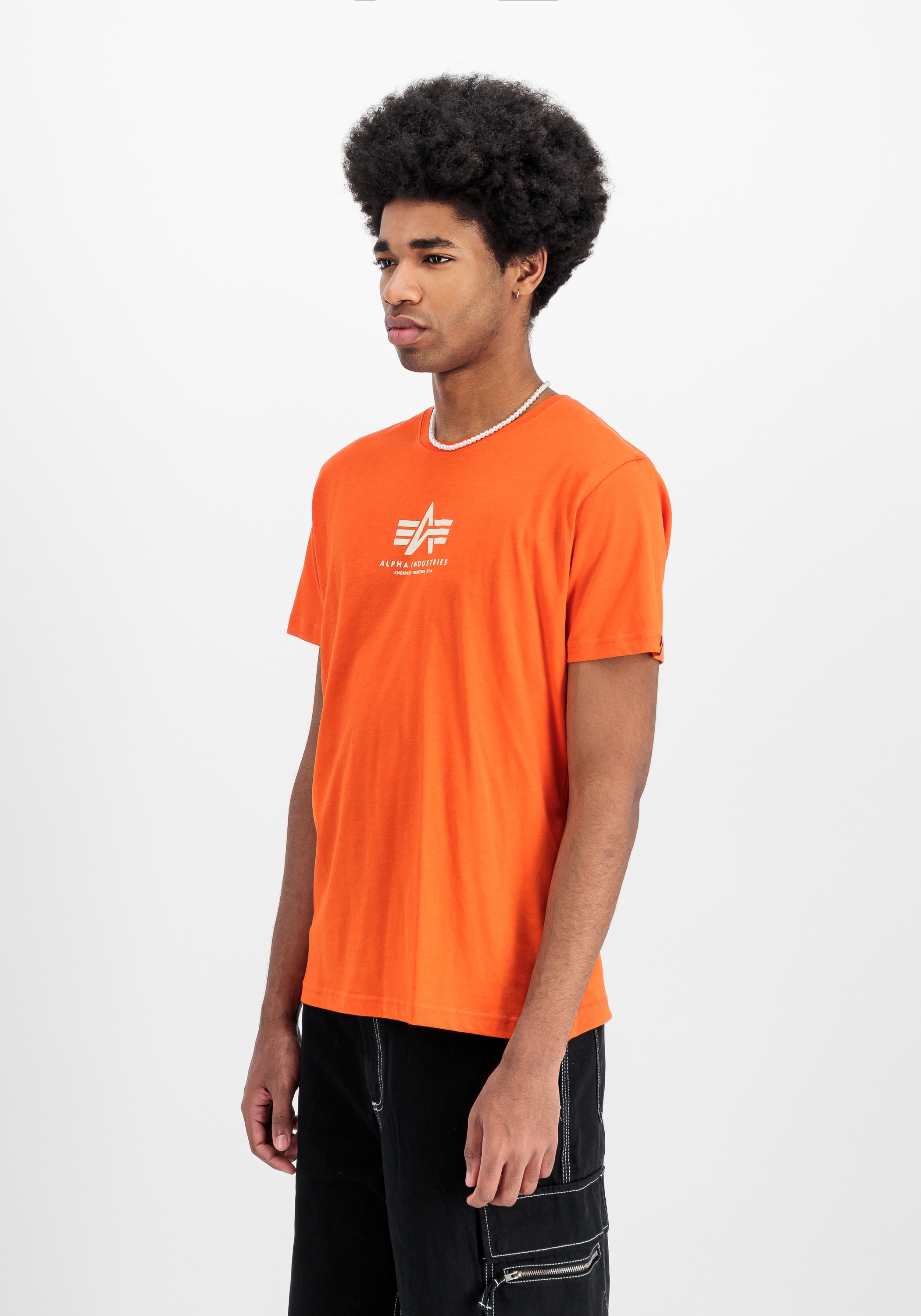 Alpha Industries T-Shirt »Alpha Industries Men - T-Shirts Basic T Mid Logo«
