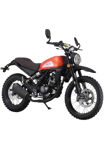 GT UNION Motorrad »Dakar 125«, 125 cm³, 95 km/h, Euro 5, 11 PS, orange kaufen