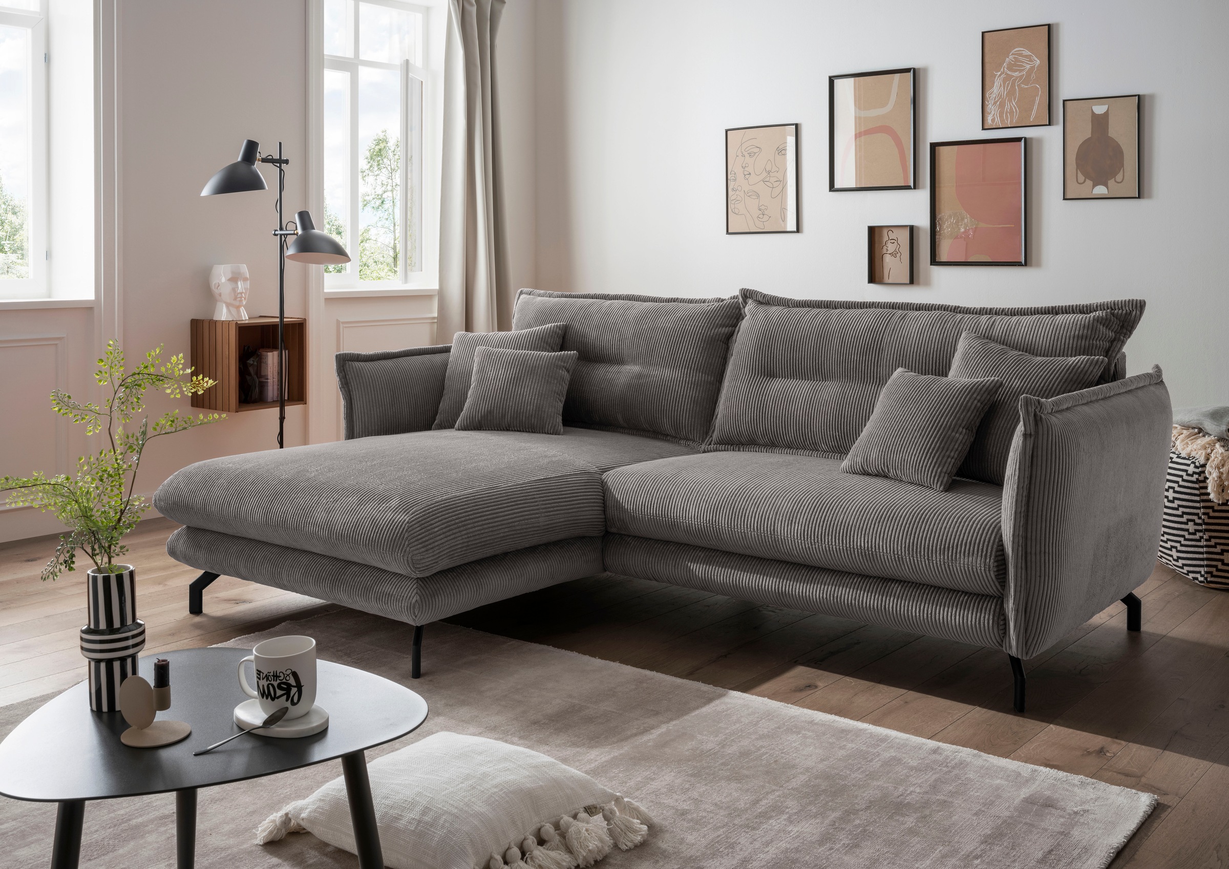 Home affaire Ecksofa »LAVA« günstig online kaufen