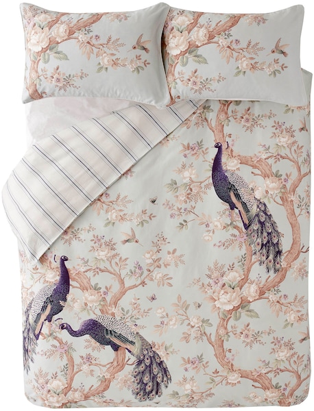 Laura Ashley Wendebettwäsche »Belvedere« 3 Tlg. Tlg. Mit Floralem Munter, Inkl.2 Kissenbezüge