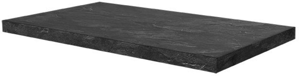 Saphir Waschtisch »Serie 4035 Keramik-Aufsatzbecken mit Unterschrank, 88 cm breit«, Waschplatz mit 2 Schubladen, Regalfächer, Griffe in Chrom Glanz