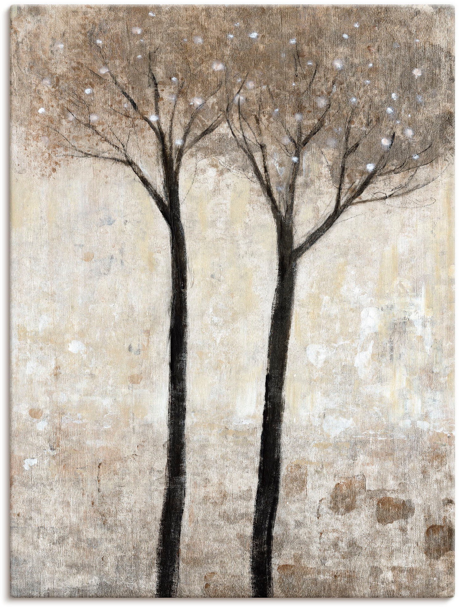 Artland Wandbild »Blühender Baum II« Bäume 1 Stk. tlg. als Leinwandbild, Po günstig online kaufen