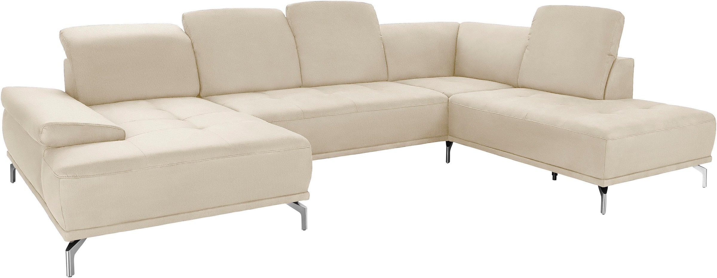 Home affaire Wohnlandschaft »Caluna« Inkl.Sitztiefenverstellung, wahlweise günstig online kaufen