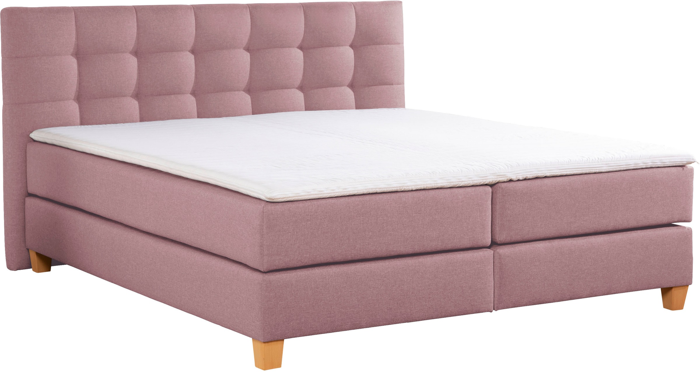 2. Bild von Home affaire Boxspringbett »Moulay«, inkl. Topper, in Überlänge 220 cm, 3 Härtegrade, auch in H4