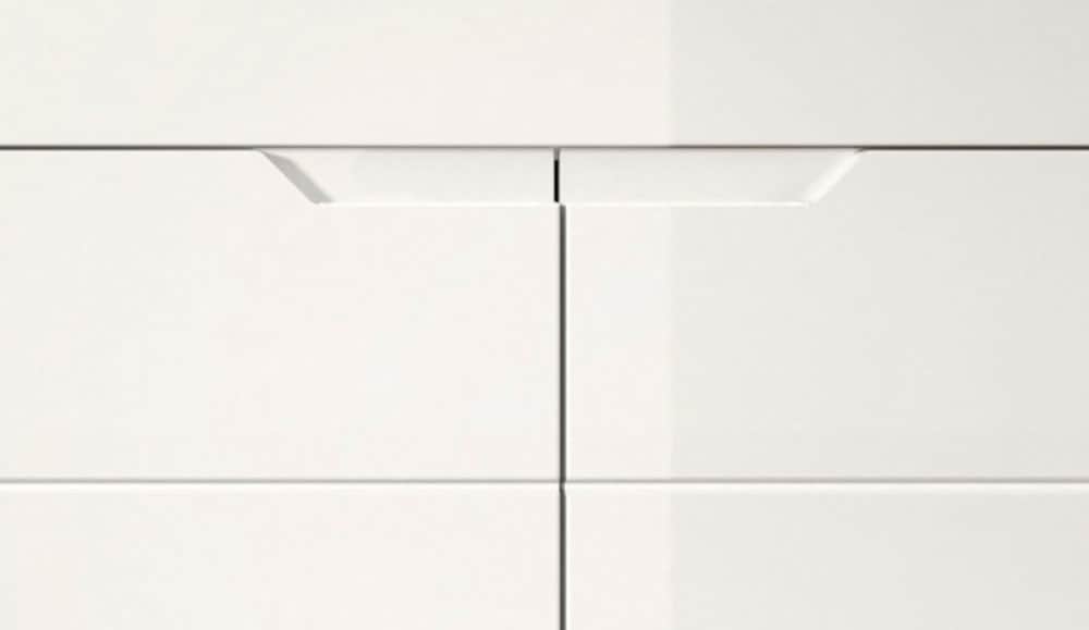 INOSIGN Schuhkommode »CAPRI, Höhe 97cm, 2 Türen, 1 Schubkasten, ink. eingefasster Griffmulde«, Schuhschrank, Kommode, Anrichte, Sideboard, Schrank, Dielenschrank