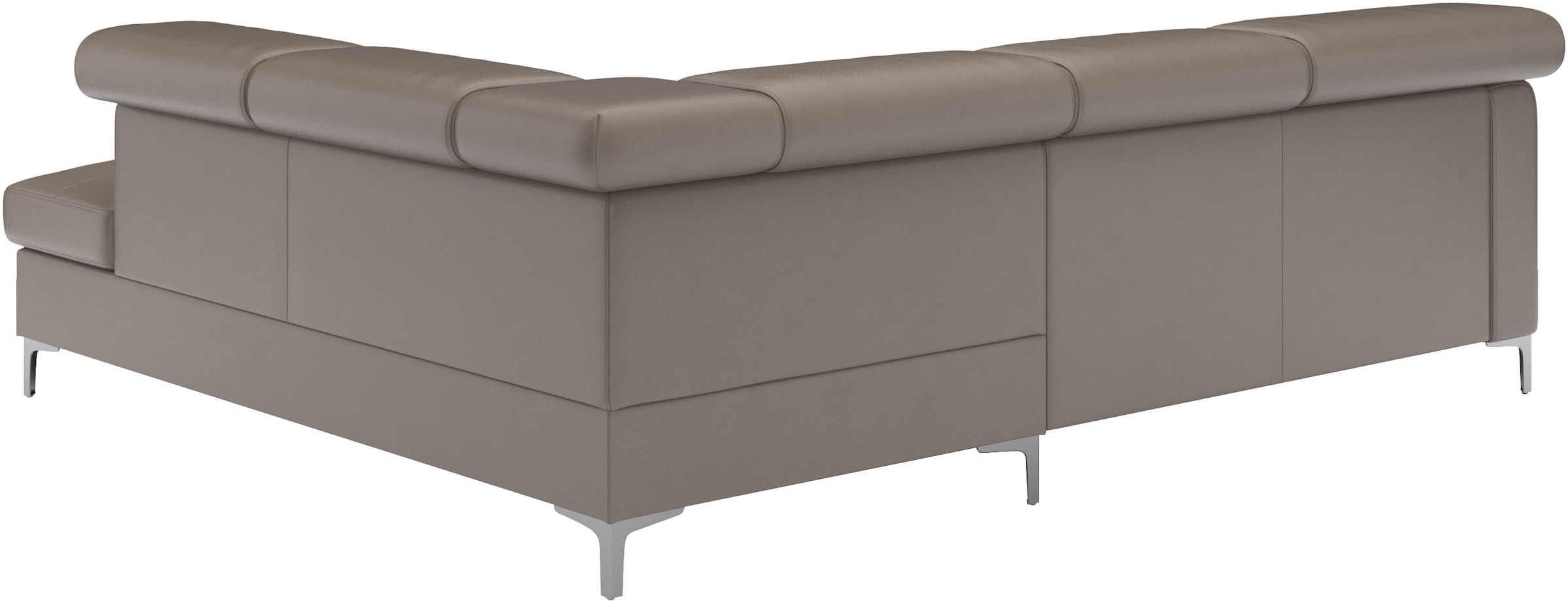 COTTA Ecksofa »Sammy L-Form«, mit Kopfteilverstellung, wahlweise mit Bettfunktion & Bettkasten