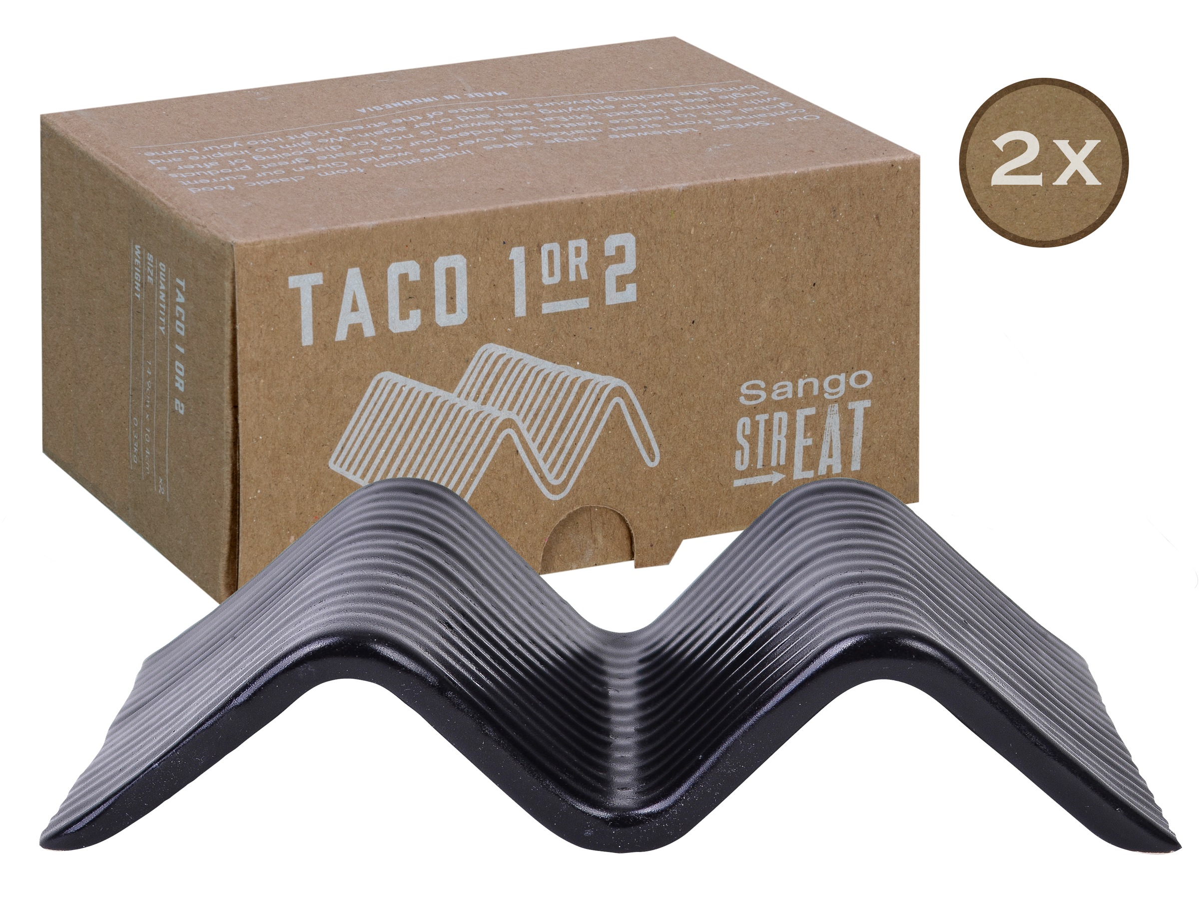 CreaTable Servierplatte »Taco Stand« Servier Set, Topaktueller „Streat Food günstig online kaufen