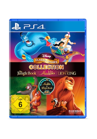 Spielesoftware »Disney Classic Games - Jungle Book, Aladdin, Lion King«, PlayStation 4