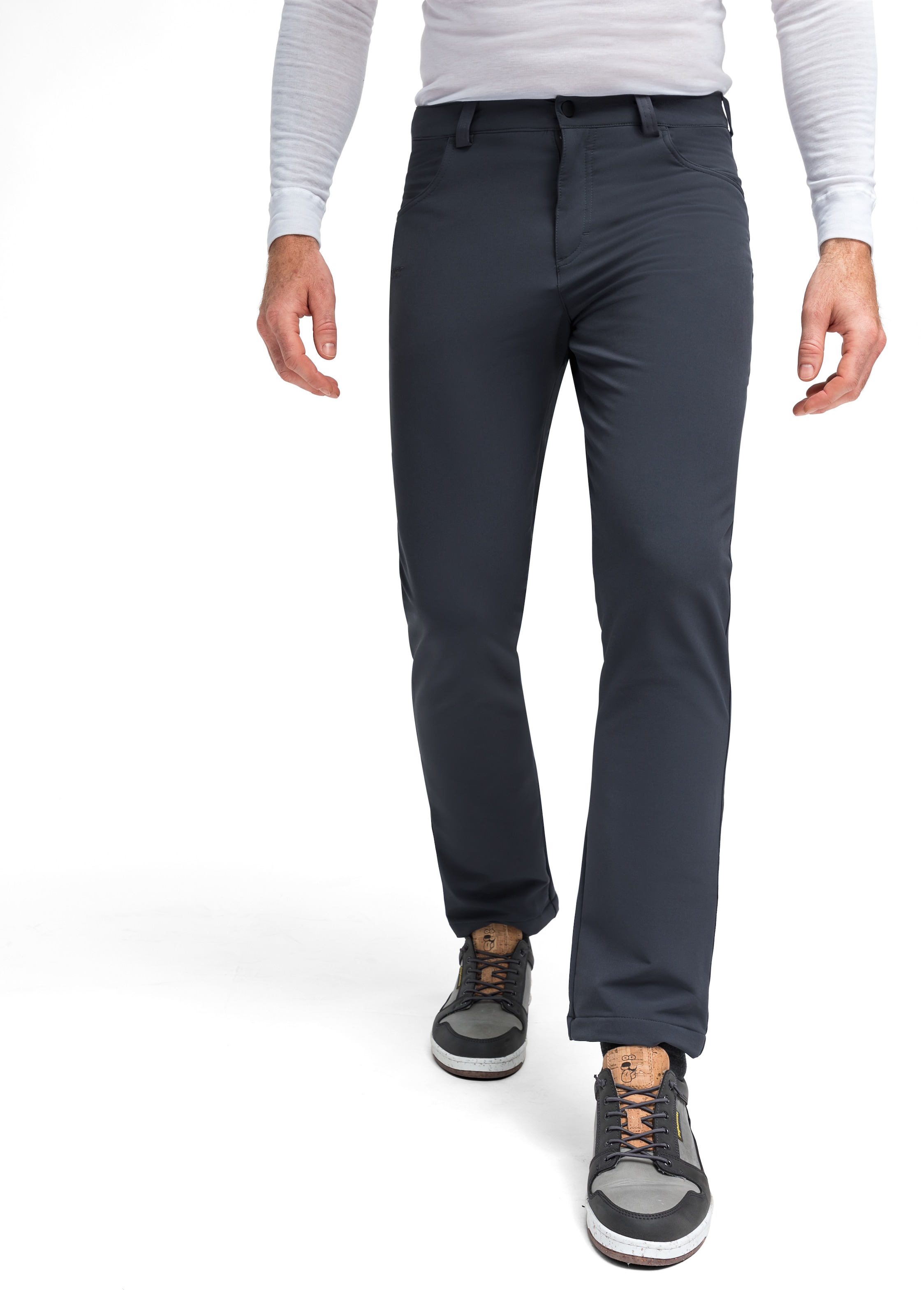 Maier Sports Funktionshose »Charles«, Herren Outdoorhose, elastische Hose mit Fleece Innenseite, Regular fit
