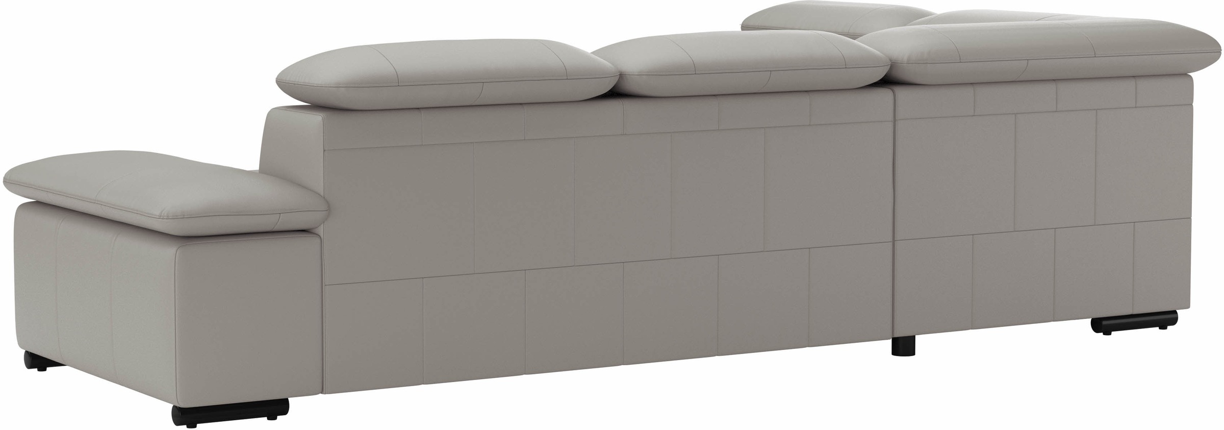 sit&more Ecksofa »Alcudia L-Form«, mit Armteilverstellung, optional Kopfteilverstellung und Bettfunktion