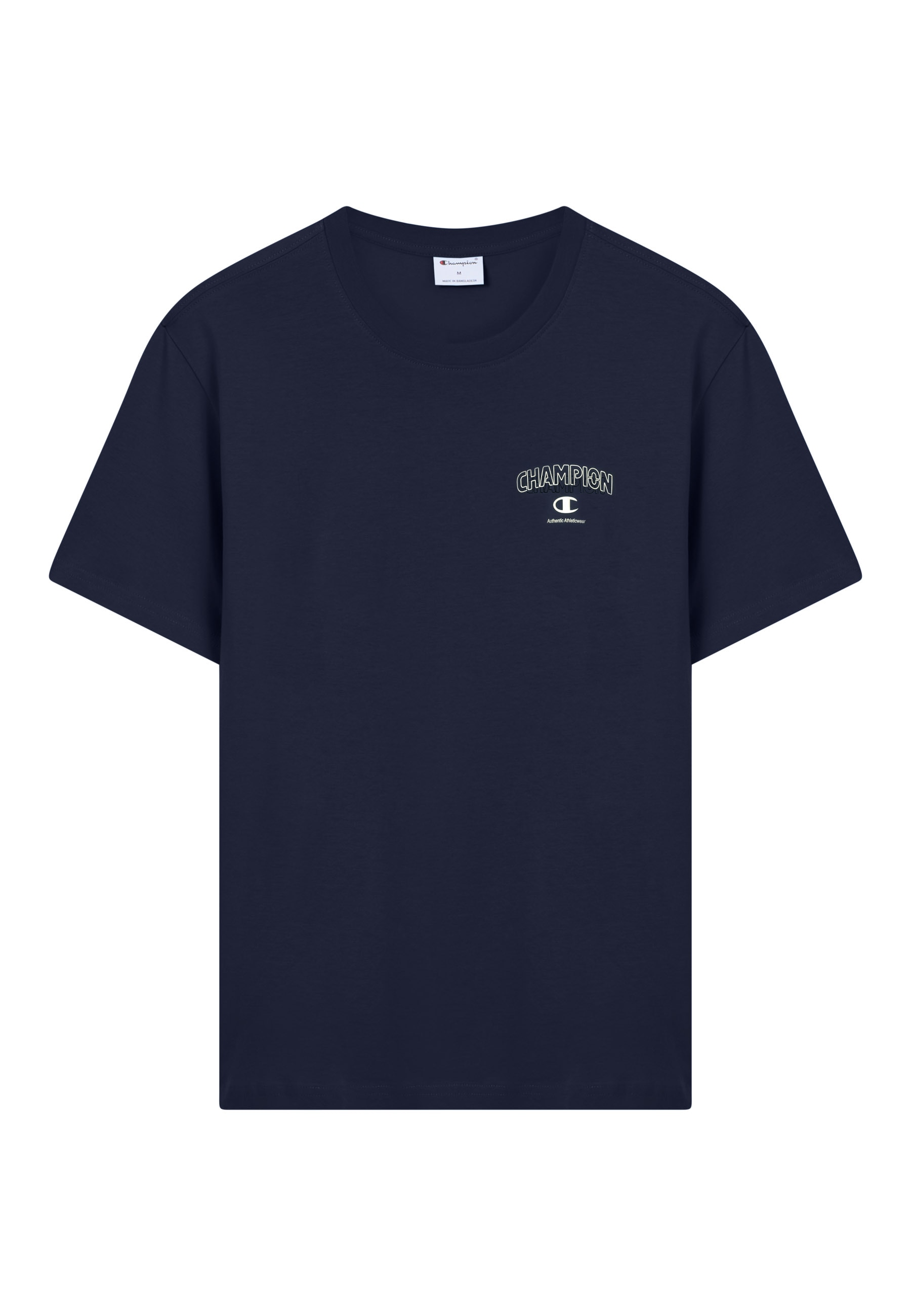 Champion T-Shirt »Graphic Tee« Kurzarm, mit Rundhalsausschnitt, aus Baumwolle, gerader Abschluss
