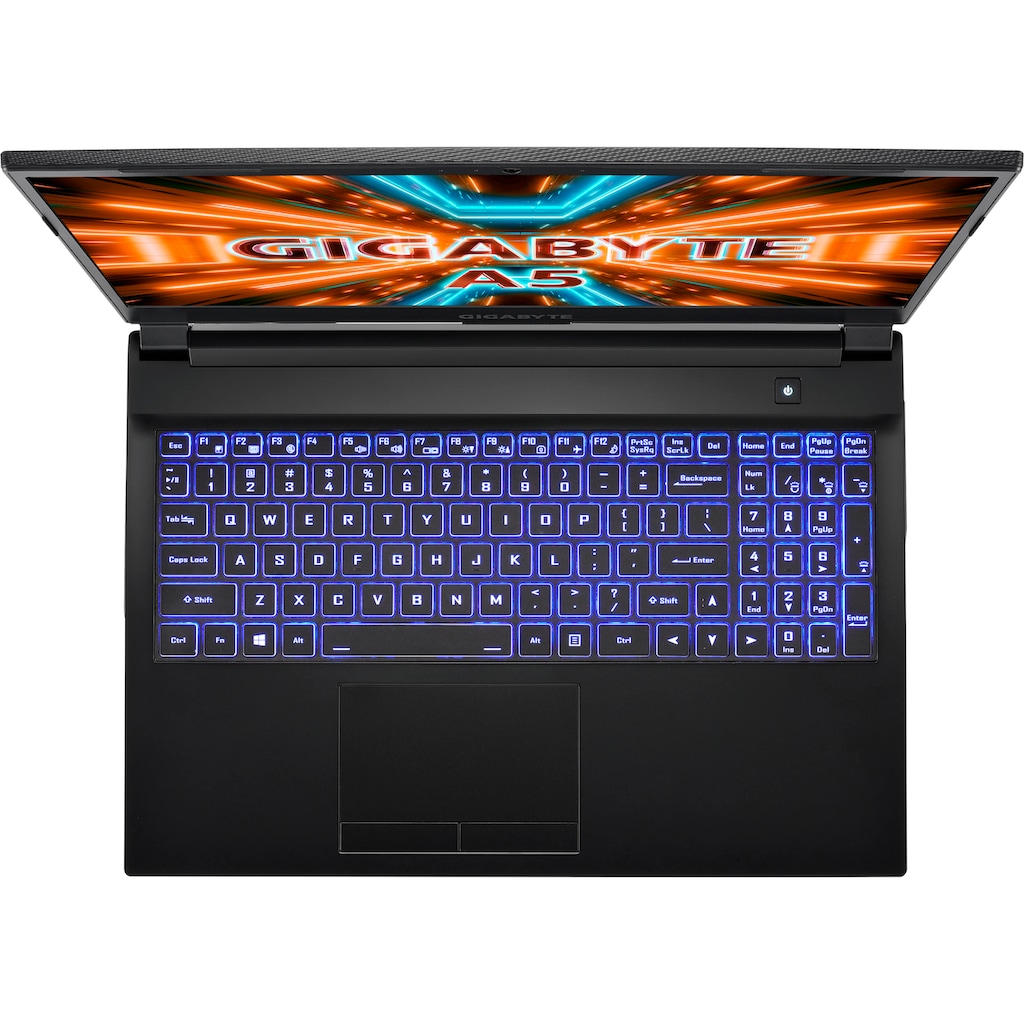 Gigabyte Notebook »A5 K1-ADE1130SD 39,62cm (P)«, 39,6 cm, / 15,6 Zoll, AMD, Ryzen 5, GeForce RTX 3060, 512 GB SSD