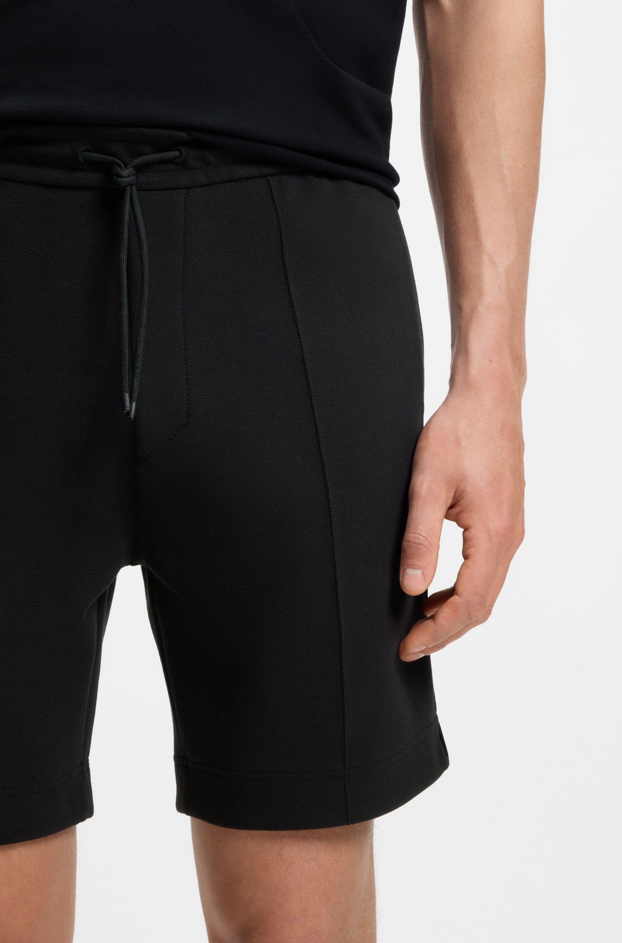 BOSS GREEN Shorts »Join Headlo«  Piqué-Qualität mit Paspeln