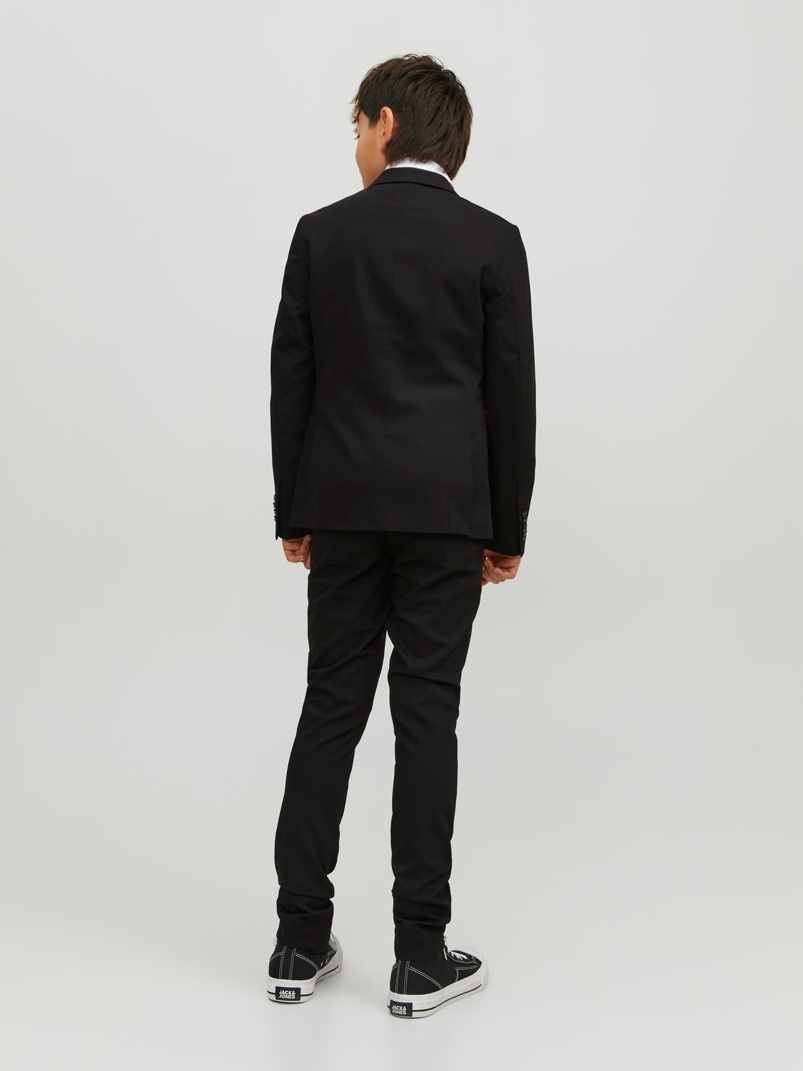 Jack & Jones Junior Sakko »JPRSOLAR stylisch, elastisch, pflegeleicht«, unifarben, modisch, slim fit, Reverskragen