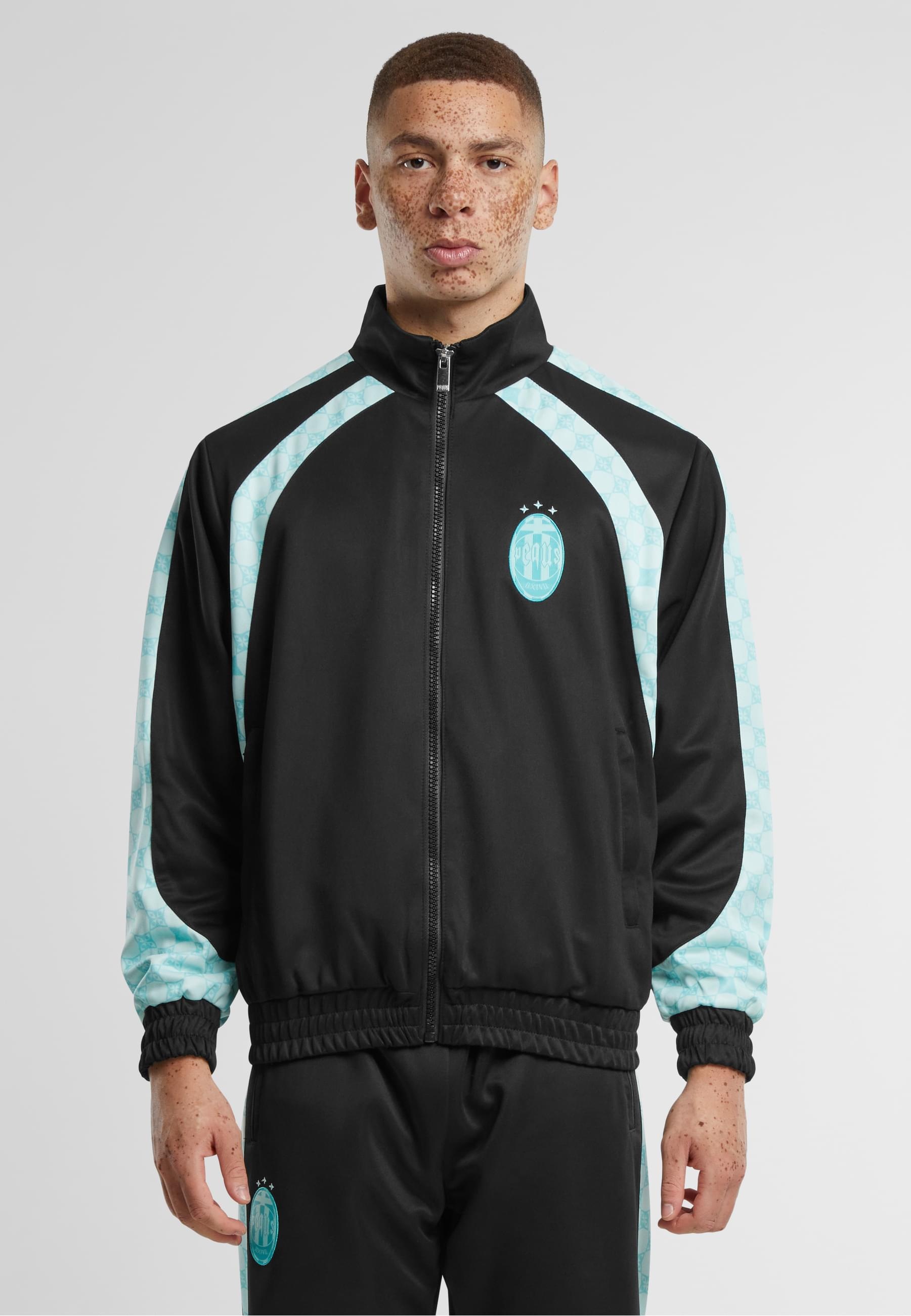 PEQUS Trainingsjacke »PEQUS PEQUS Football Logo Track Jacket« 1 Stk. tlg. ohne Kapuze
