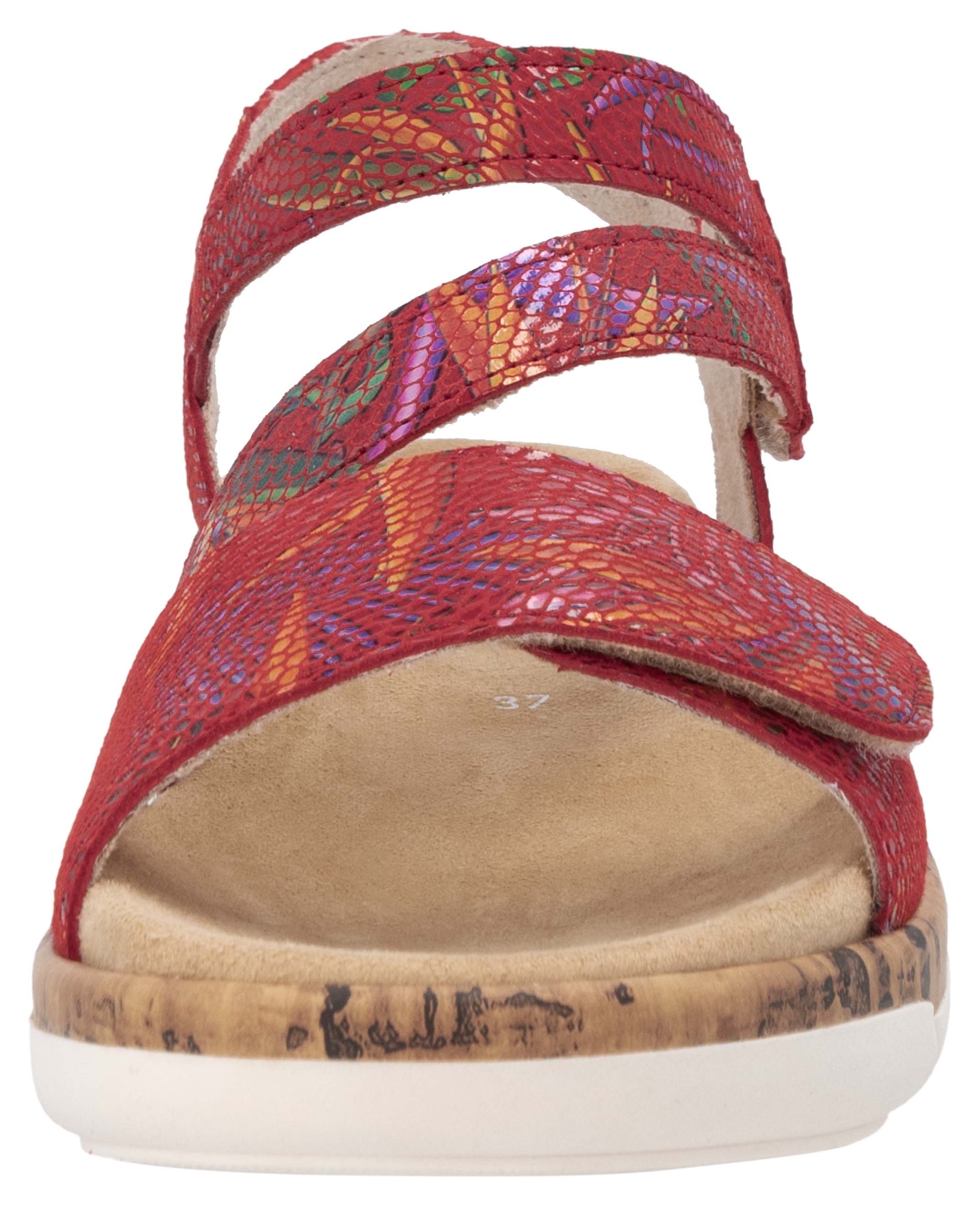 Remonte Keilsandalette  , Sommerschuh, Klettschuh, Riemchensandale mit Softfußbett