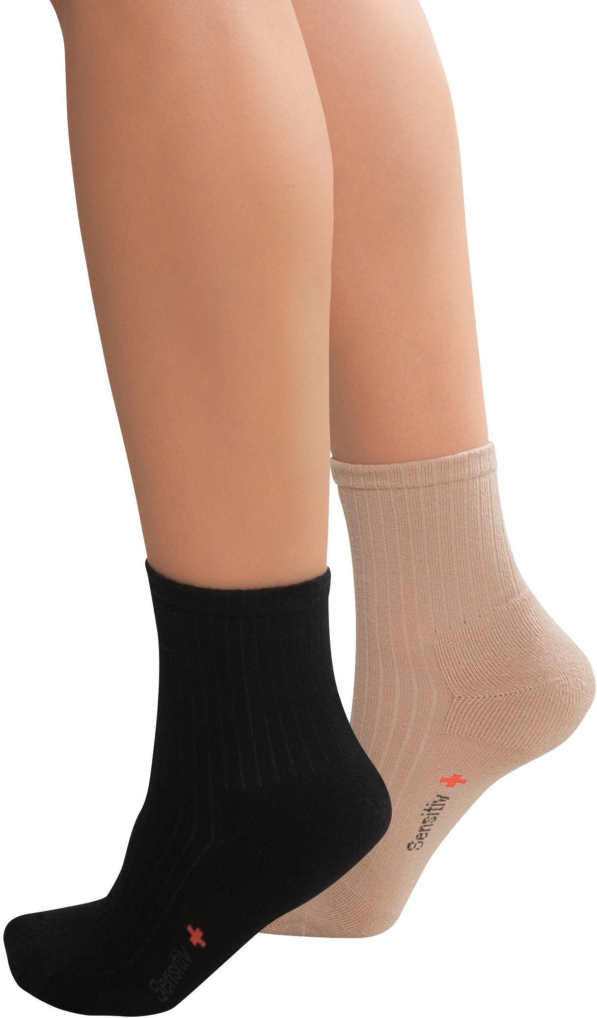 Fußgut Diabetikersocken »Sensitiv Socken«, (2 Paar), für empfindliche Füße  günstig kaufen