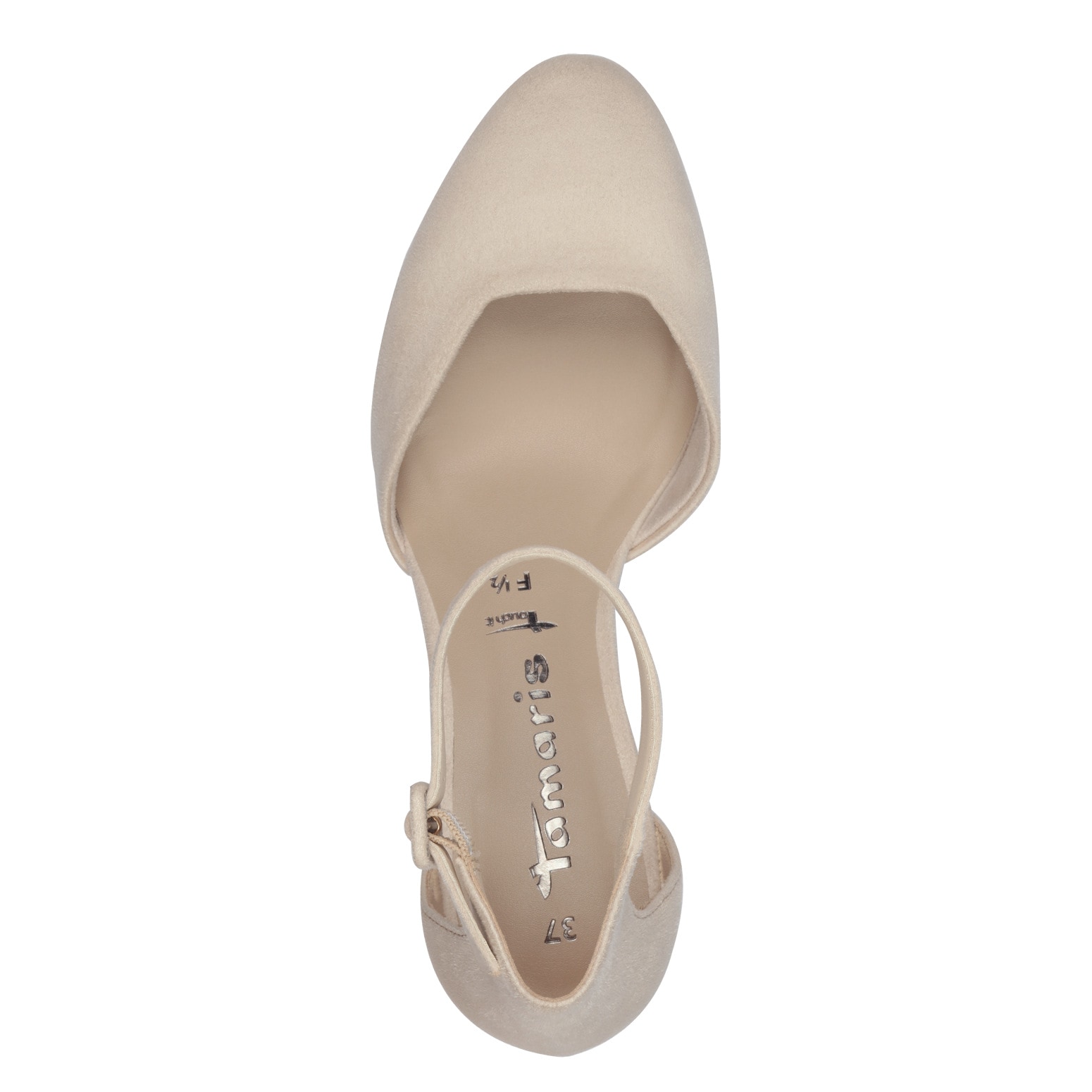 Tamaris Spangenpumps, Riemchenpumps, Abendschuh, Festtagsschuh, verstellbare Schnalle