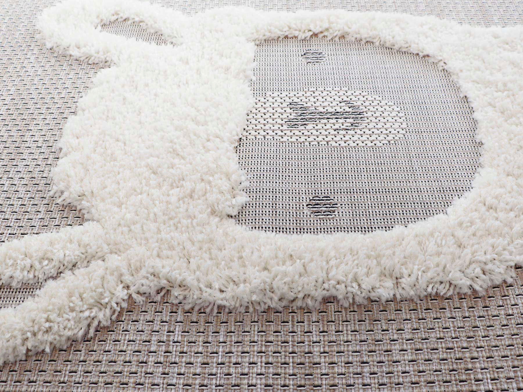 Primaflor-Ideen in Textil Kinderteppich »NAVAJO - Lama«, rechteckig, 35 mm Höhe, Hoch-Tief-Effekt, Motiv Lama, Kinderzimmer