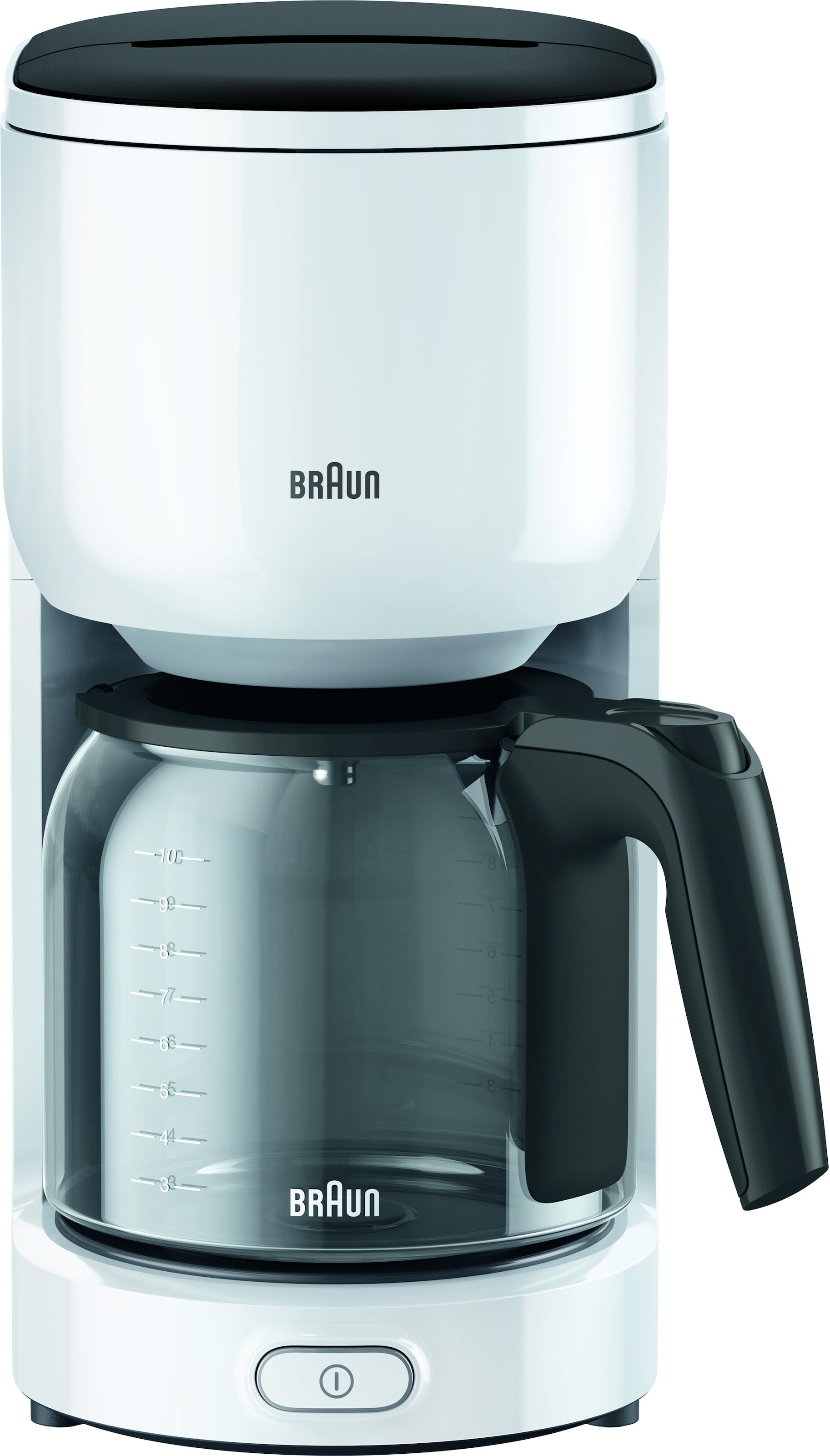 Braun Filterkaffeemaschine »KF 3120 BK«, Papierfilter, 1x4