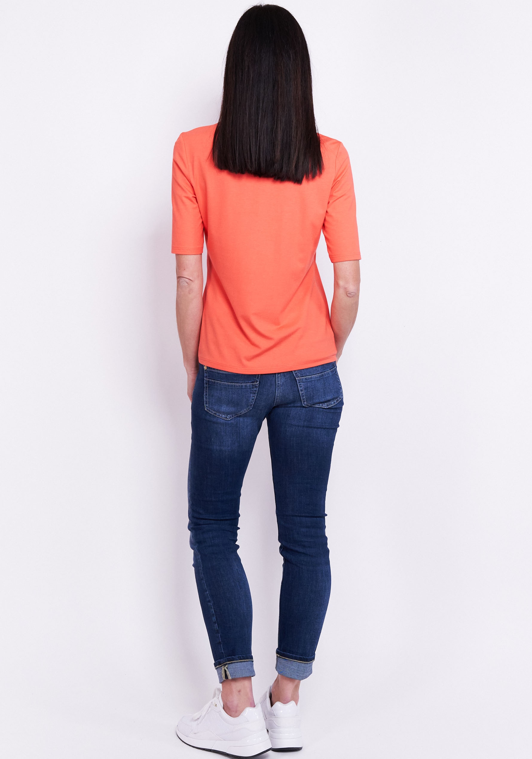 Seidel Moden T-Shirt, mit Rundhalsausschnitt, MADE IN GERMANY