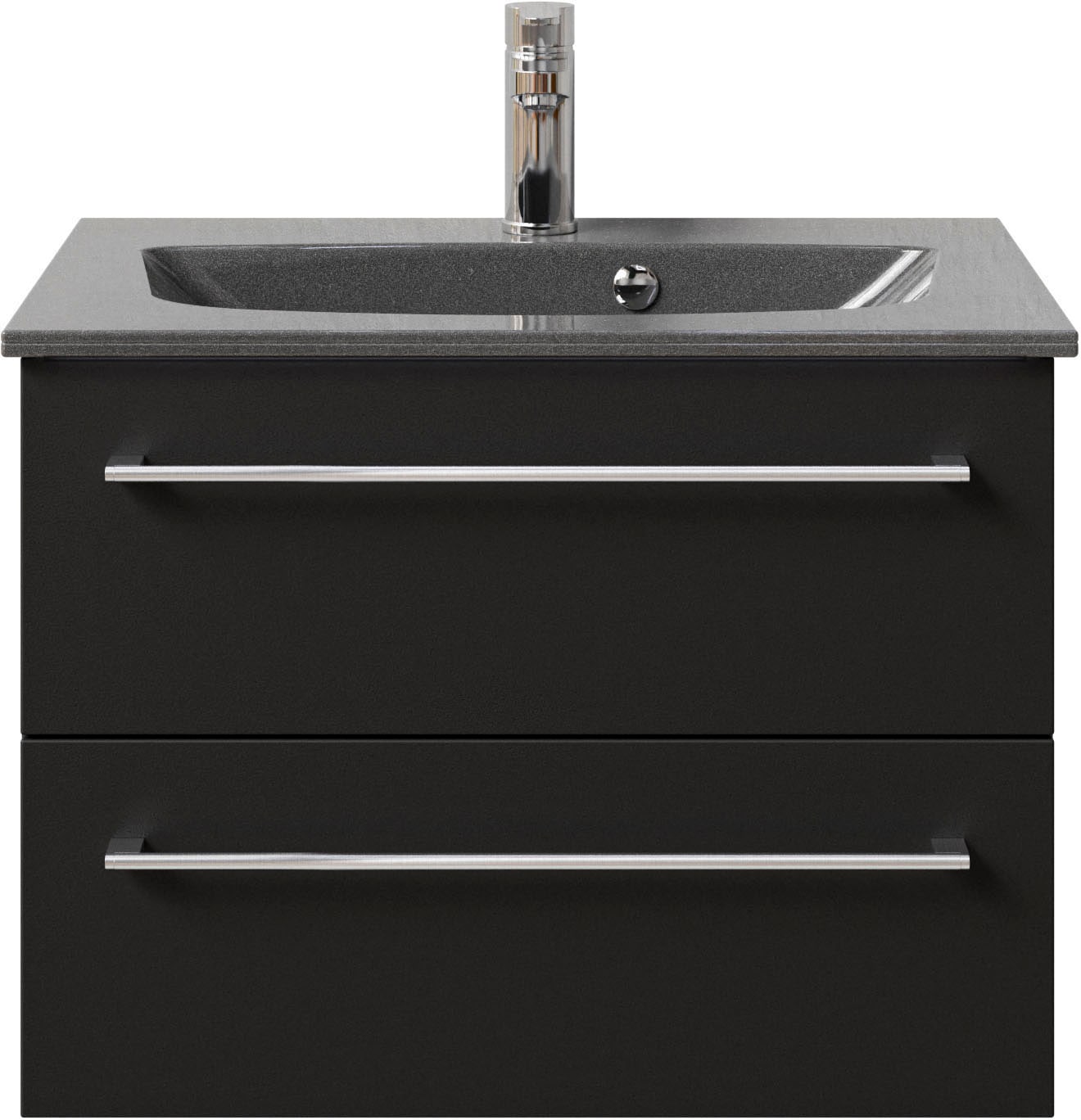 Saphir Waschtisch »Serie 6025 Mineralmarmor-Waschtisch mit Unterschrank, 67 günstig online kaufen