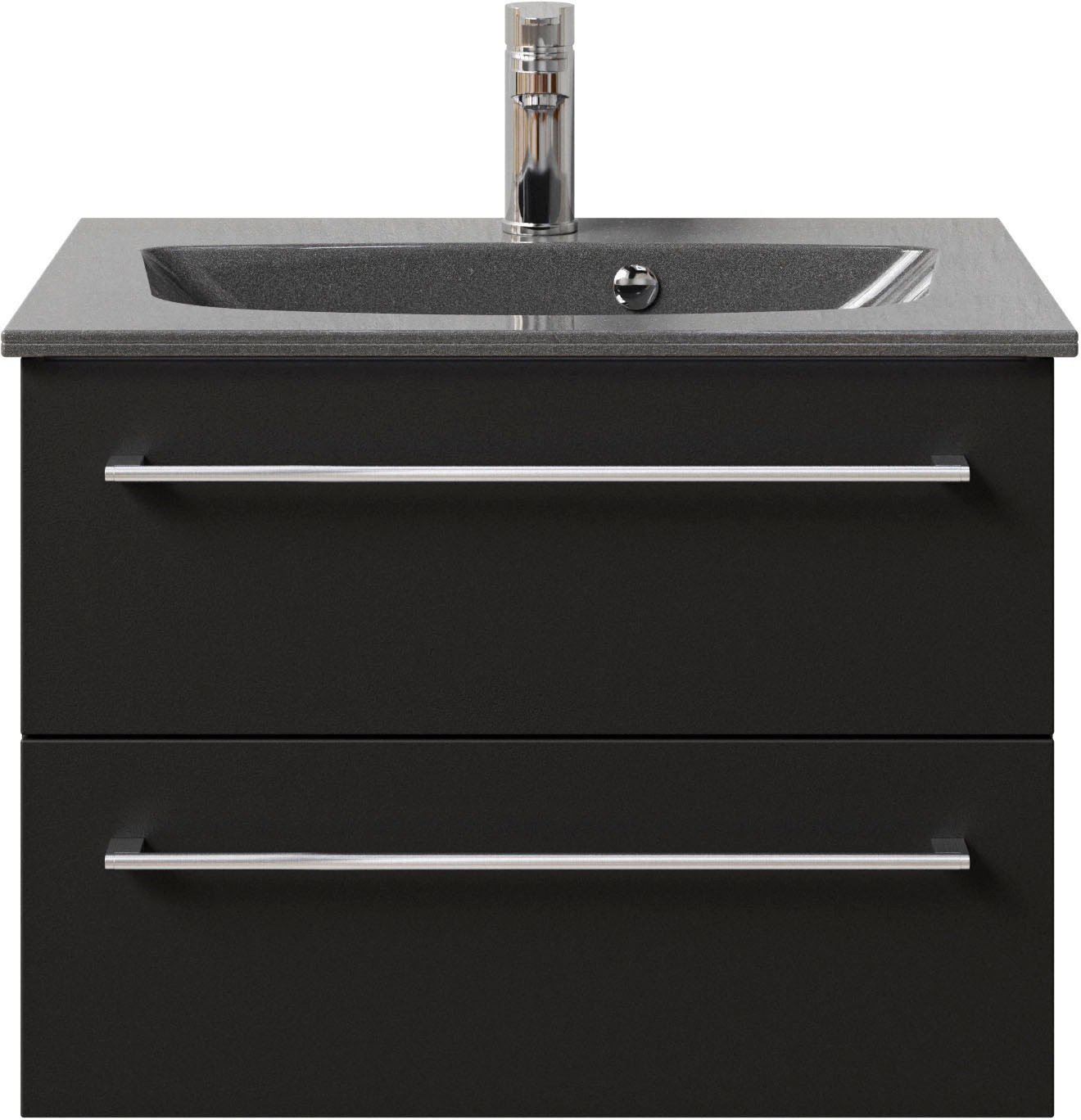 Saphir Waschtisch »Serie 6025 Mineralmarmor-Waschtisch mit Unterschrank, 67 günstig online kaufen